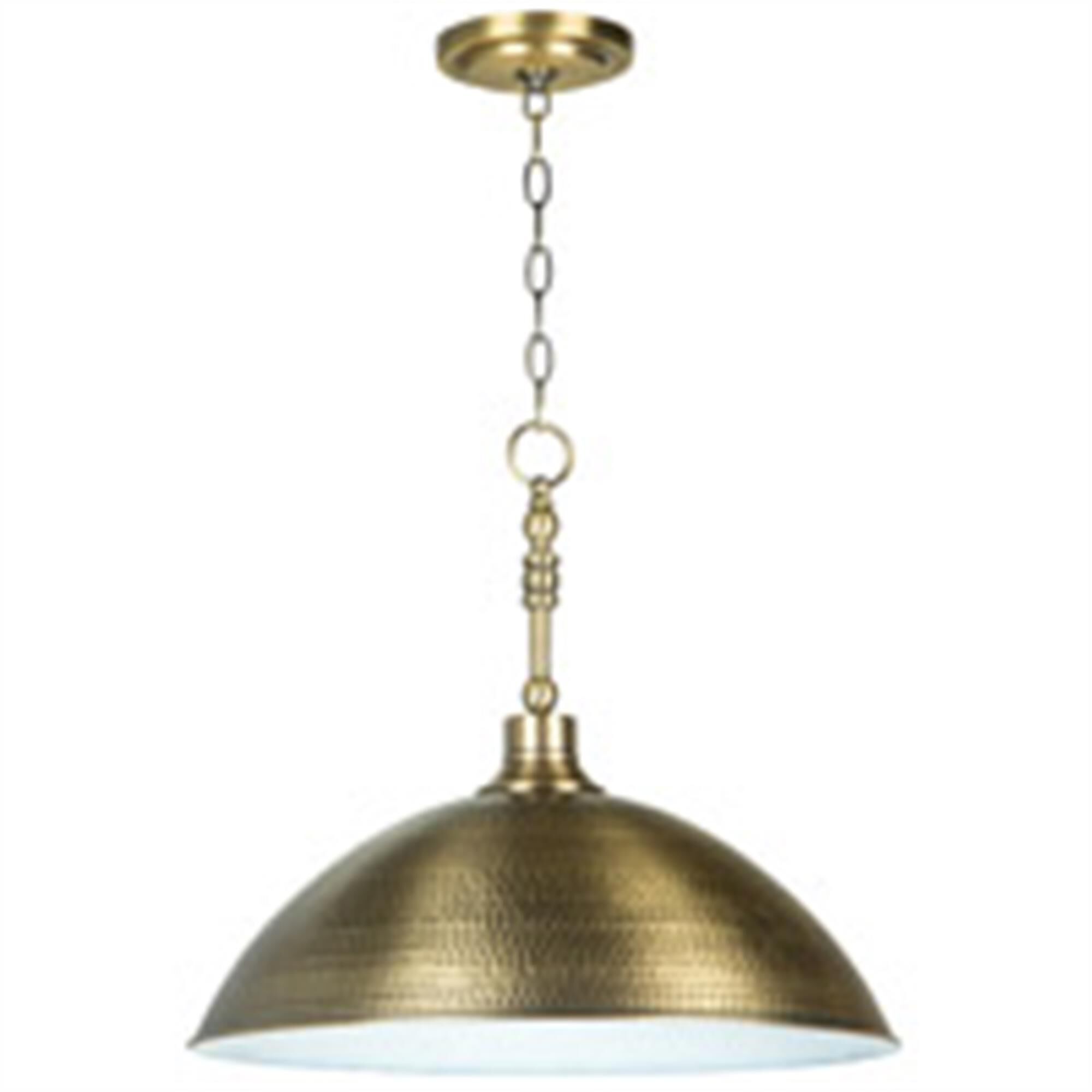 Shown in Legacy Brass finish and Yes glass and Yes shade