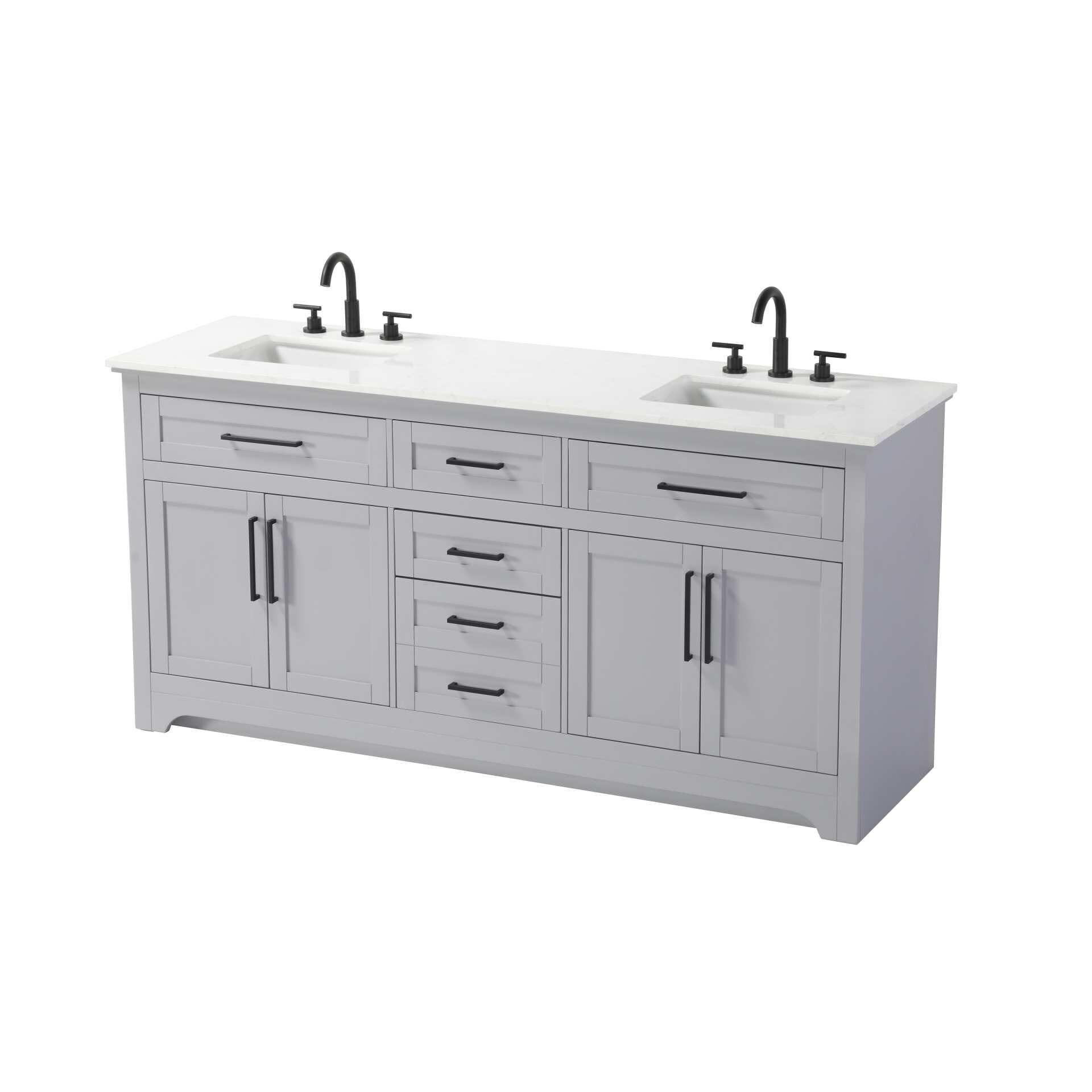 Remington 72 Inch Bath Vanity by Elegant Decor