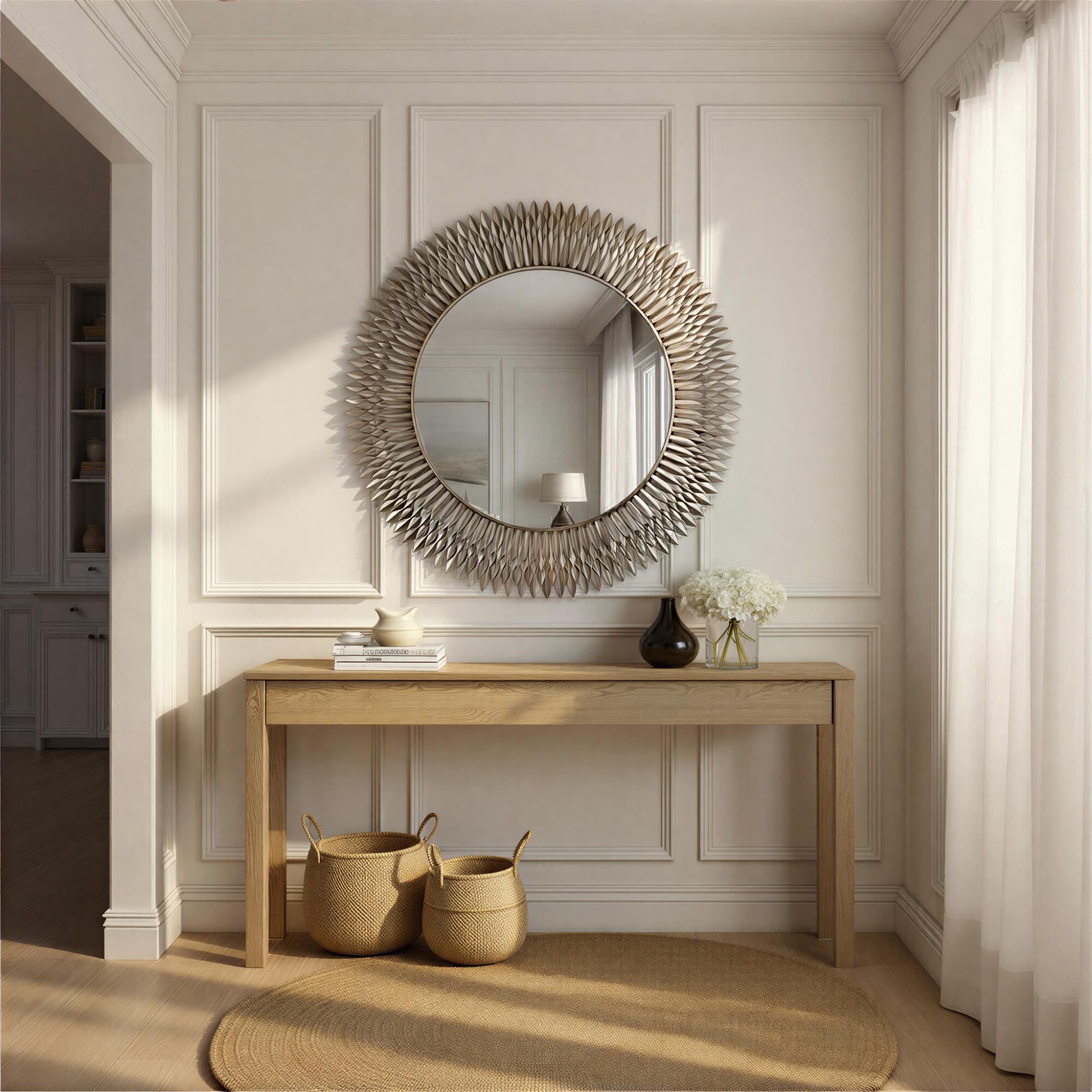 Broche Medium Decorative Mirror,