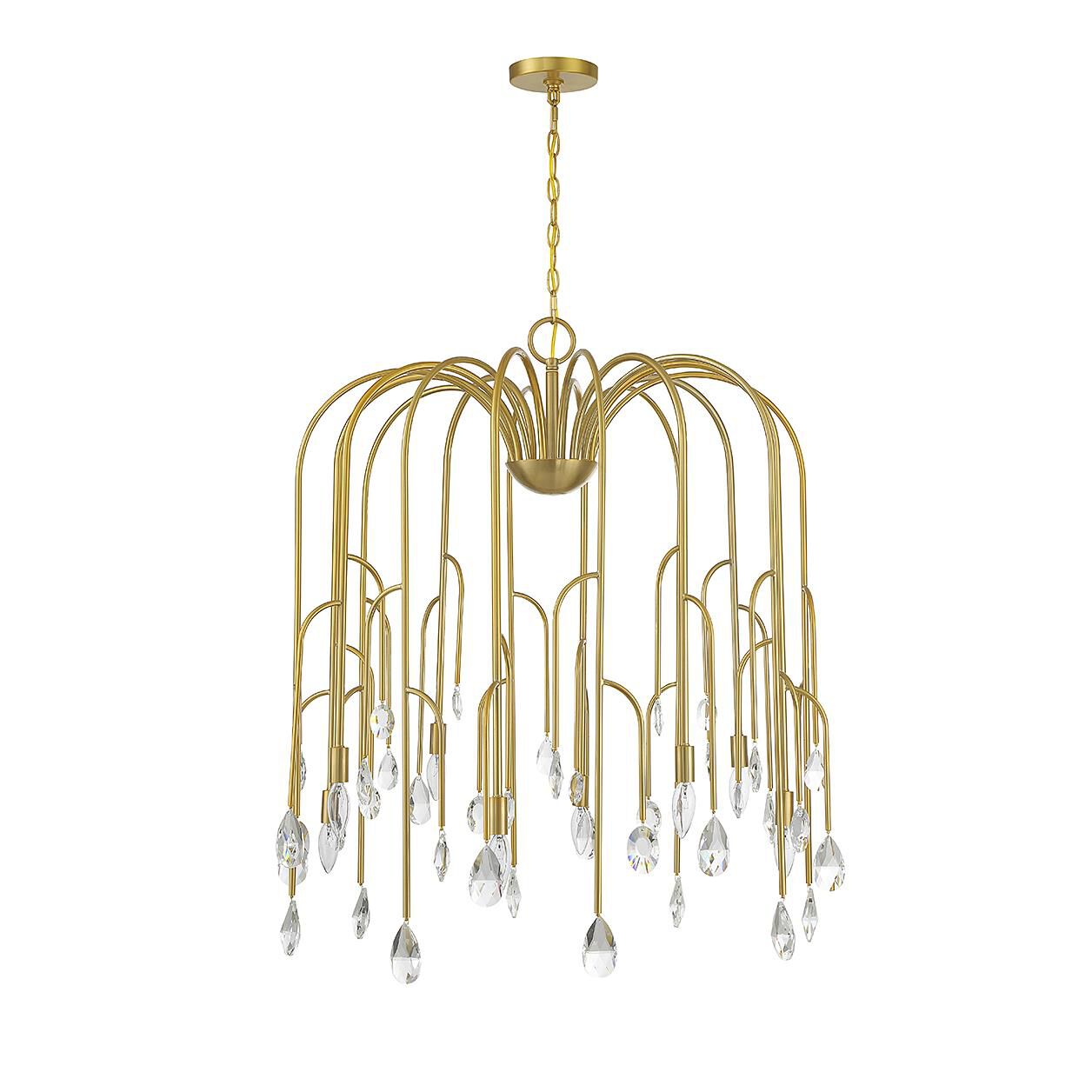 Anholt 32 Inch 8 Light Chandelier by Savoy House