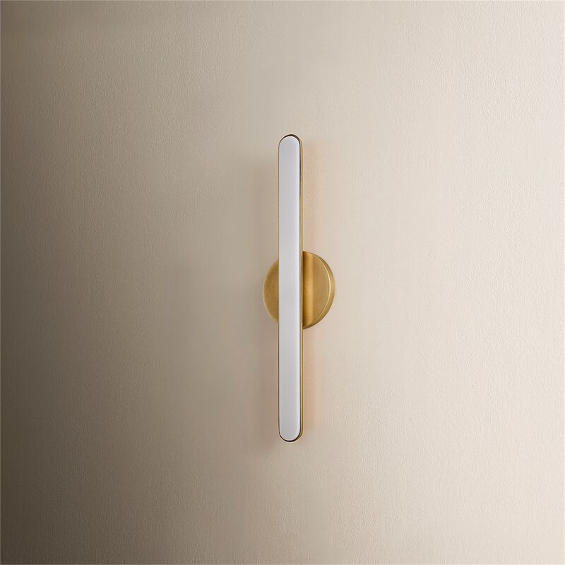 Volt 18 Inch Bath Vanity Light by Sonneman