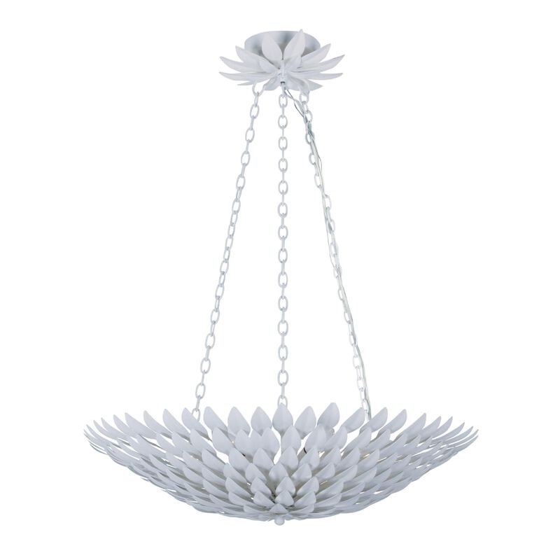 Broche 24 Inch 6 Light Chandelier by Crystorama