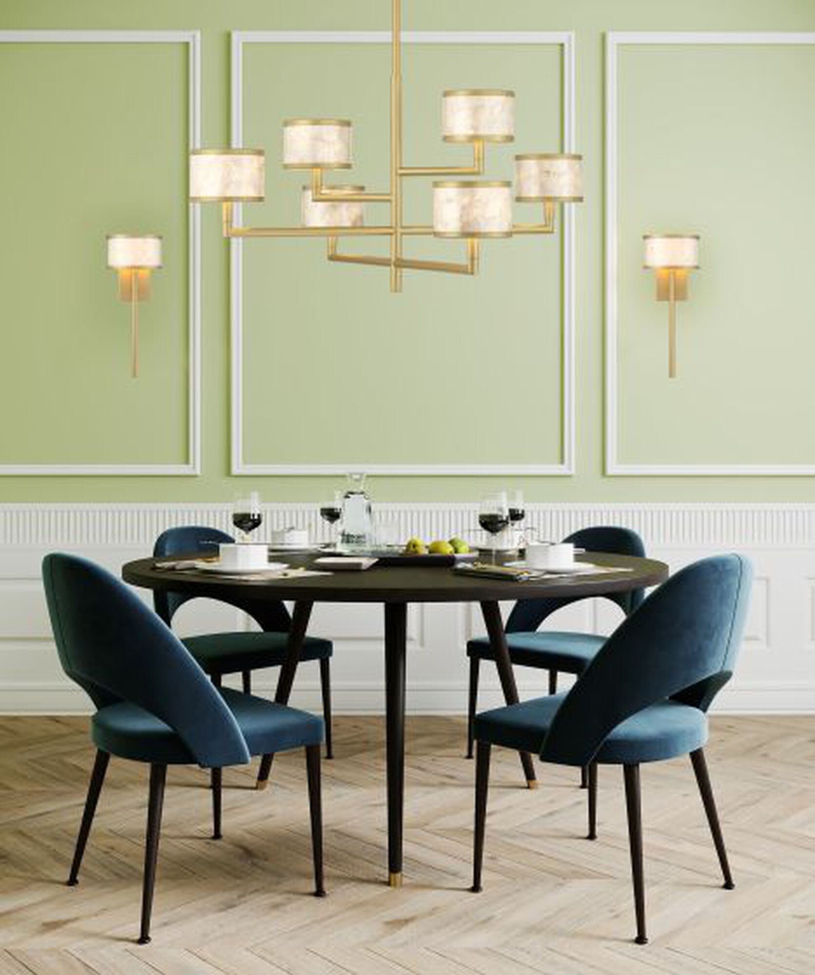 Breegan Jane Mariquita Medium Chandelier,