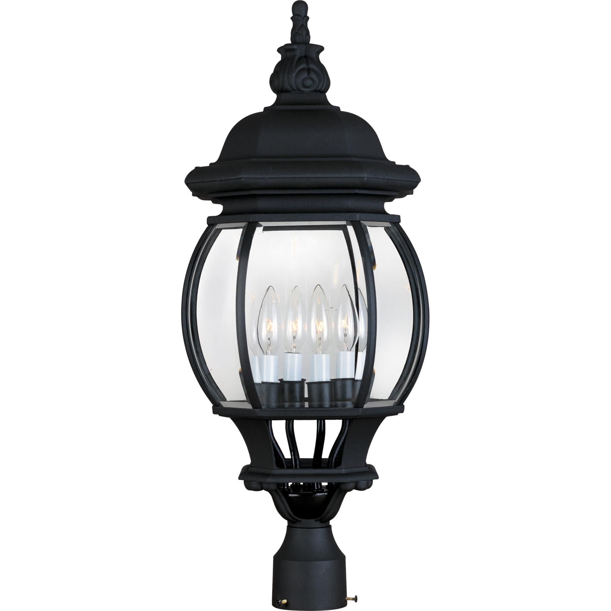 Crown Hill 27 Inch Tall 4 Light Outdoor Post Lamp by Maxim Lighting