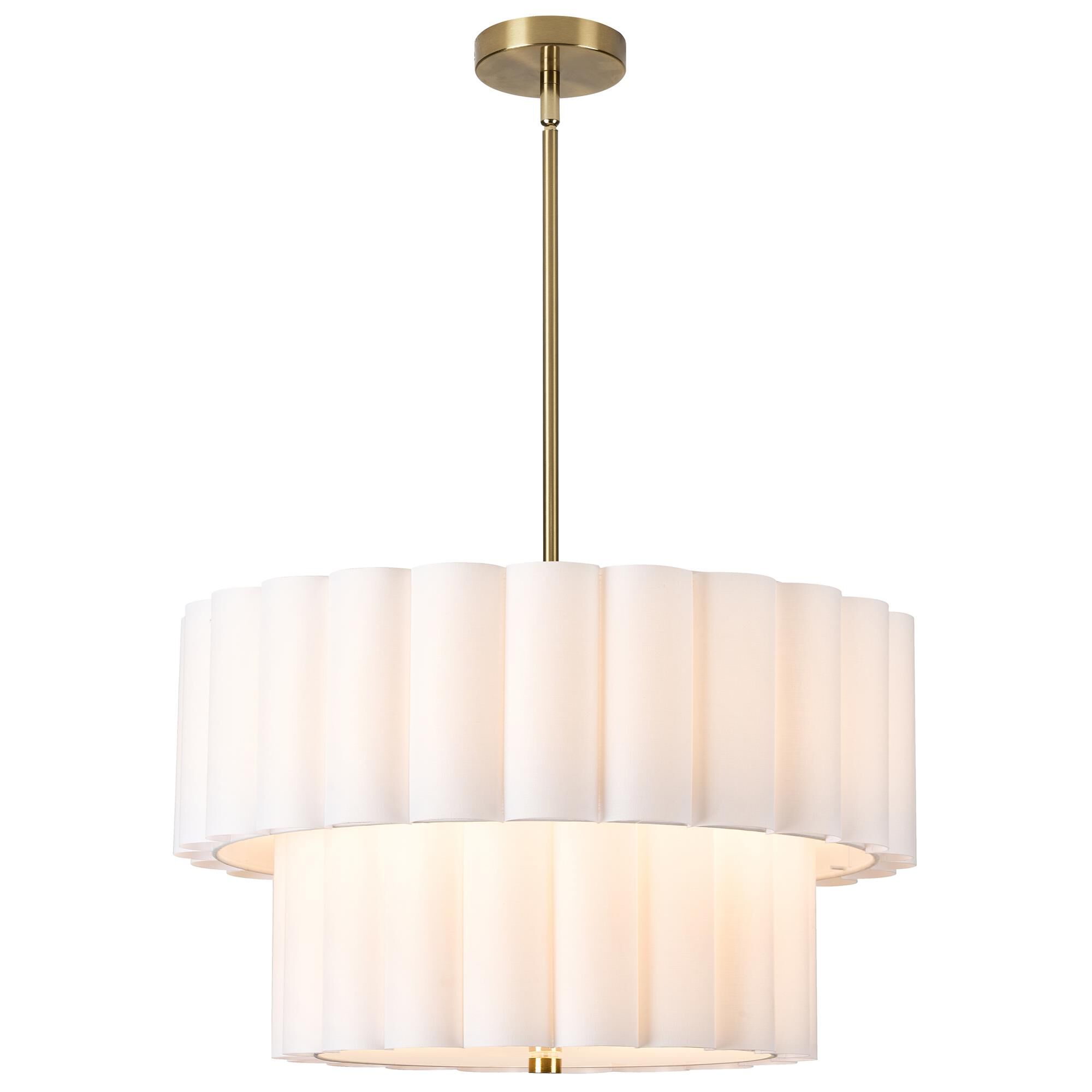 Pacifica 22 Inch Mini Chandelier by Dainolite