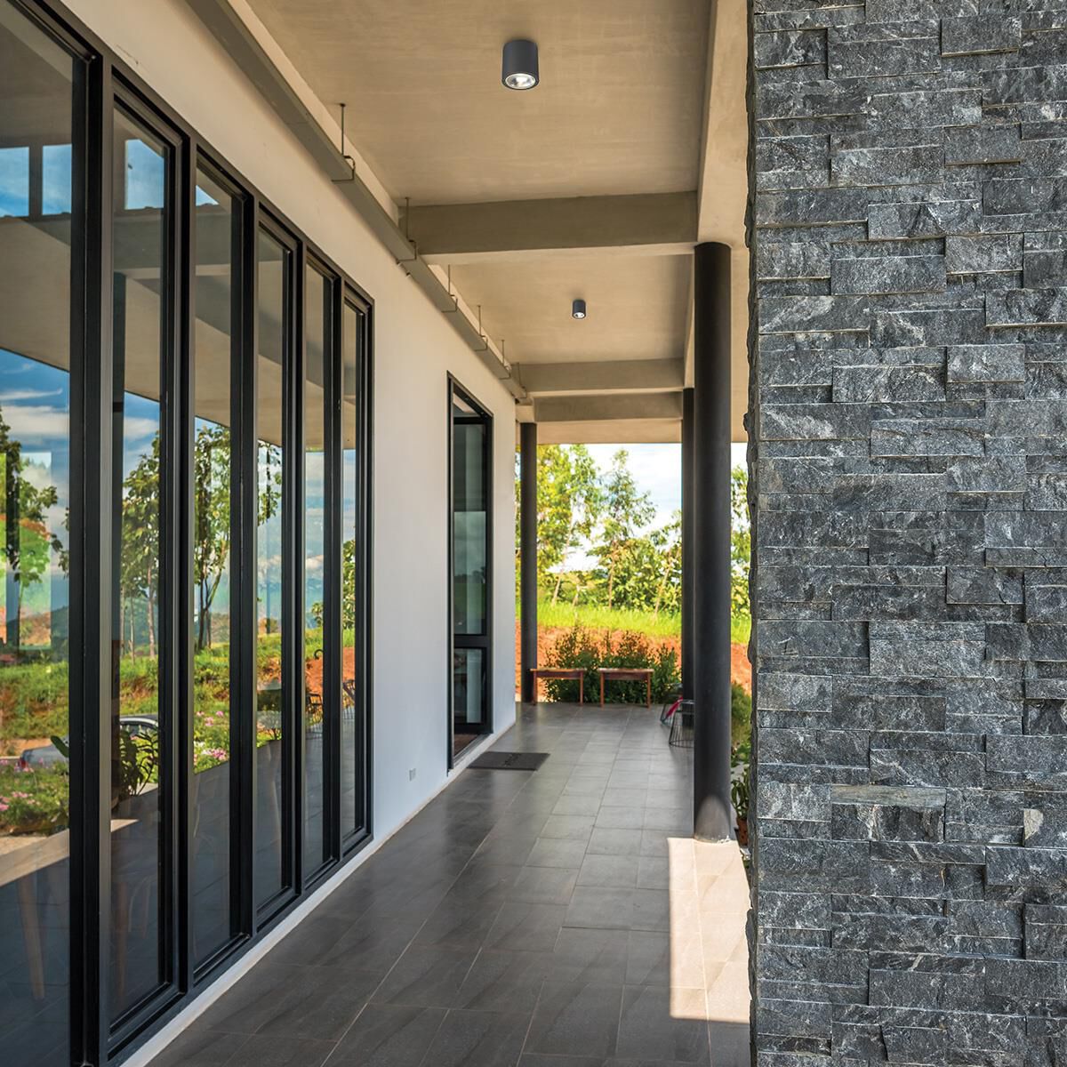 Shown in Black finish