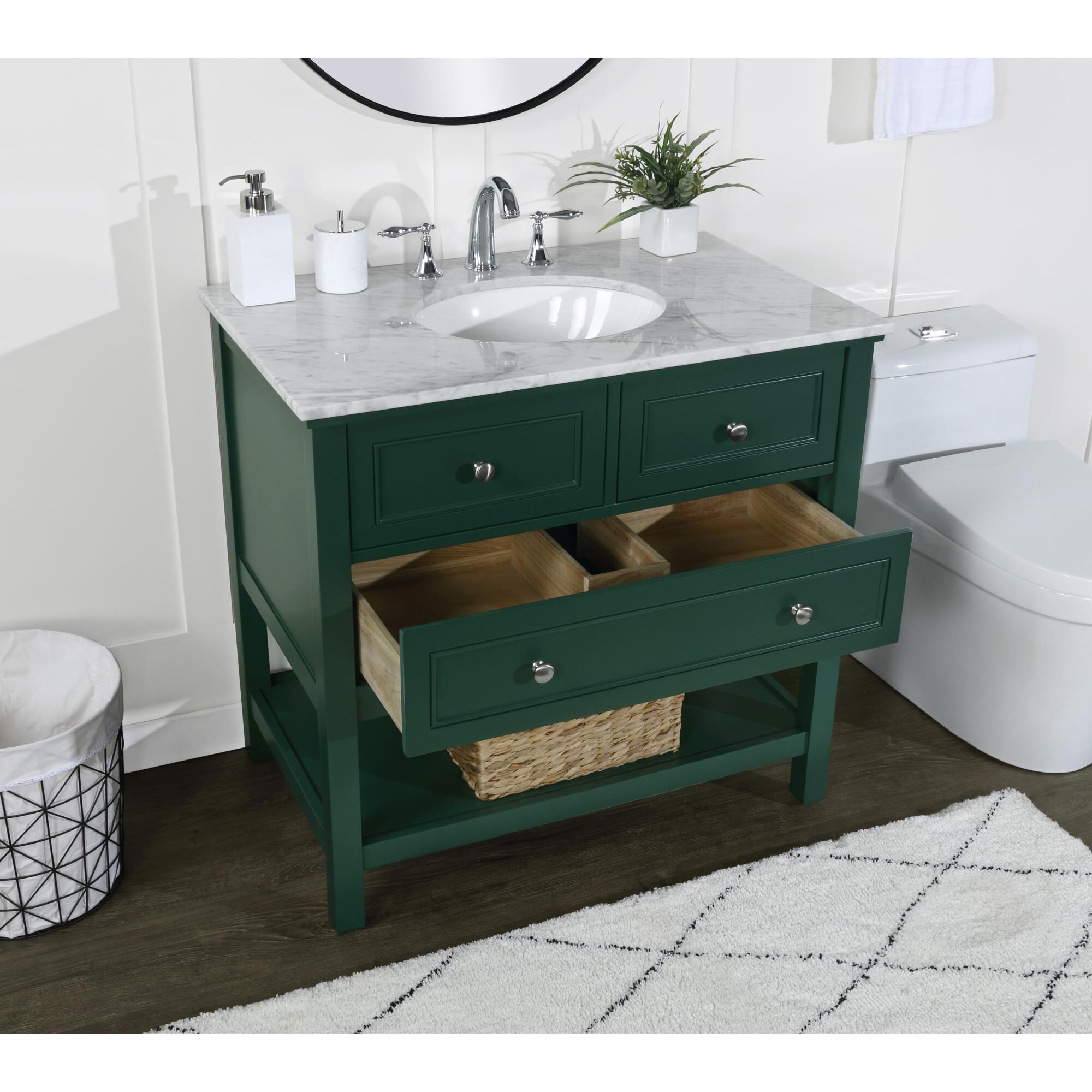 Metropolis Bath Vanity by Elegant Decor