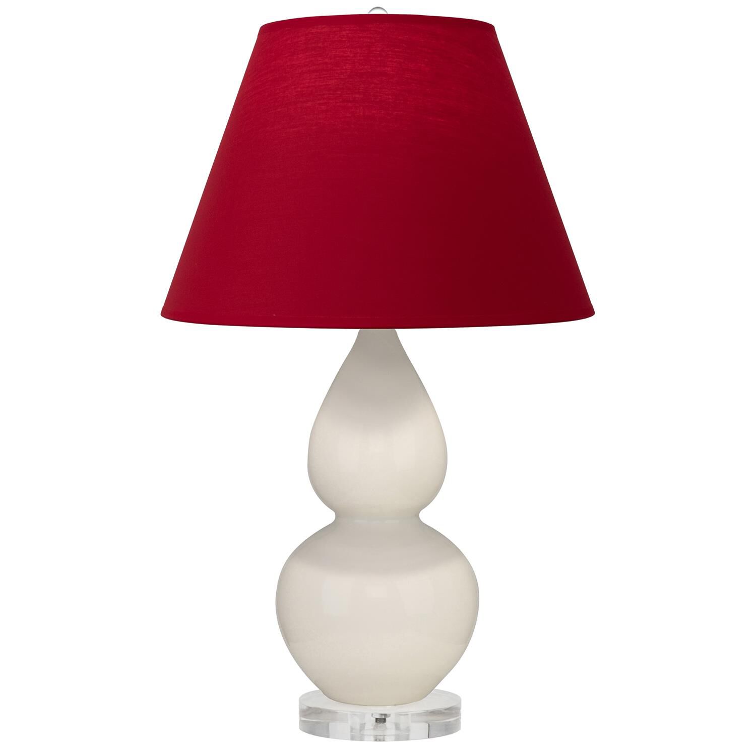 Small Double Gourd 23 Inch Table Lamp by Robert Abbey