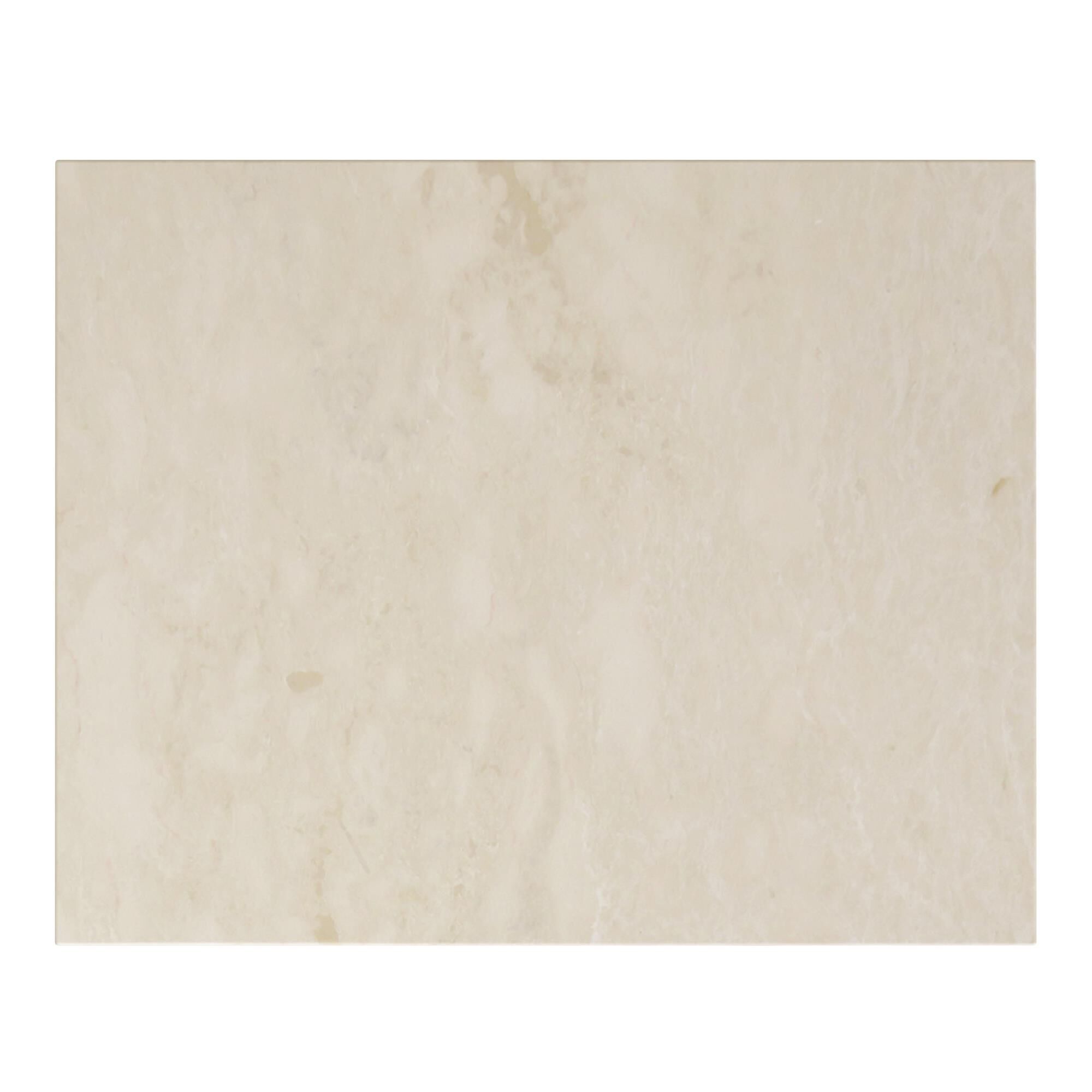 Shown in White and Light Beige Marble finish
