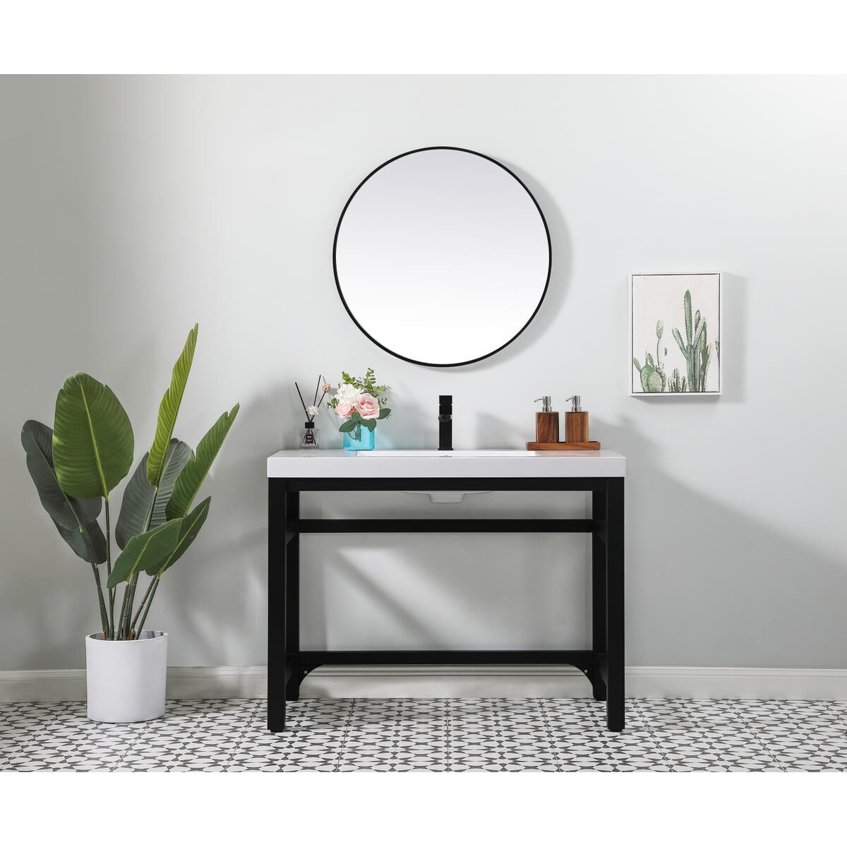 Raya 42 Inch Bath Vanity by Elegant Decor