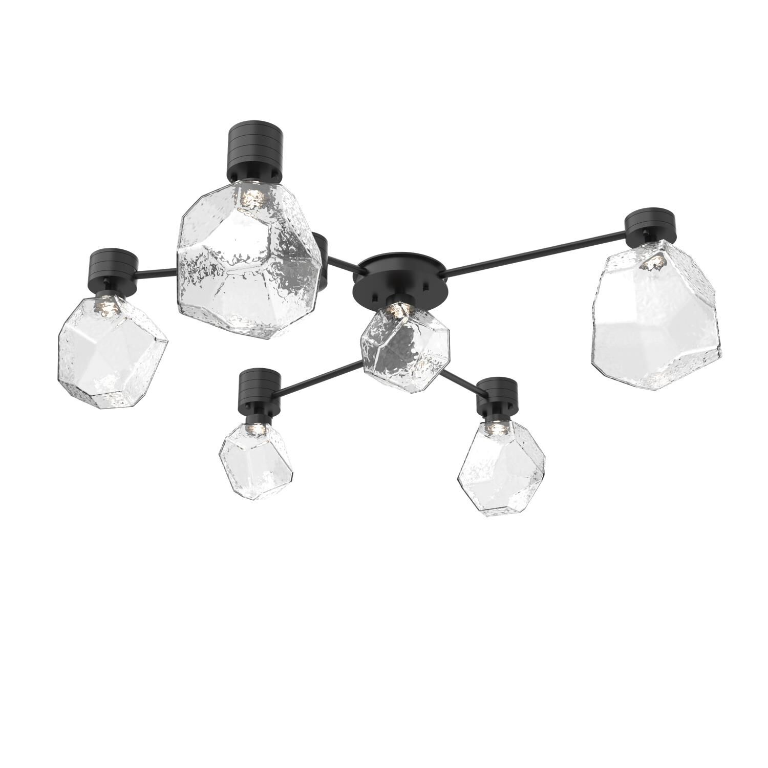 Levi Wilson Gem 38 Inch Semi Flush Mount by Hammerton Studio