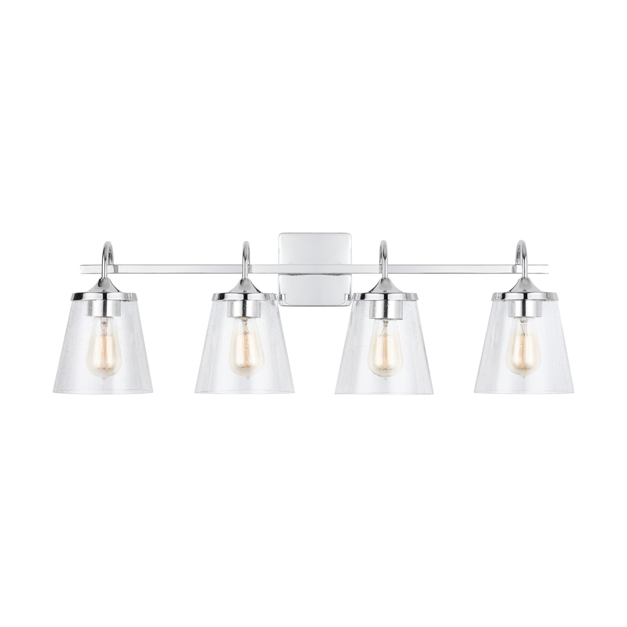 Shown in Chrome finish and 496 glass