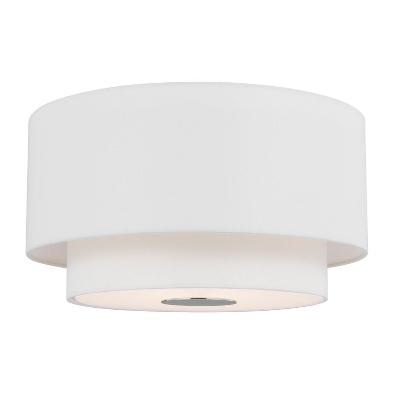 Kate Spade New York Sawyer 18 Inch 3 Light Flush Mount by Visual Comfort Studio