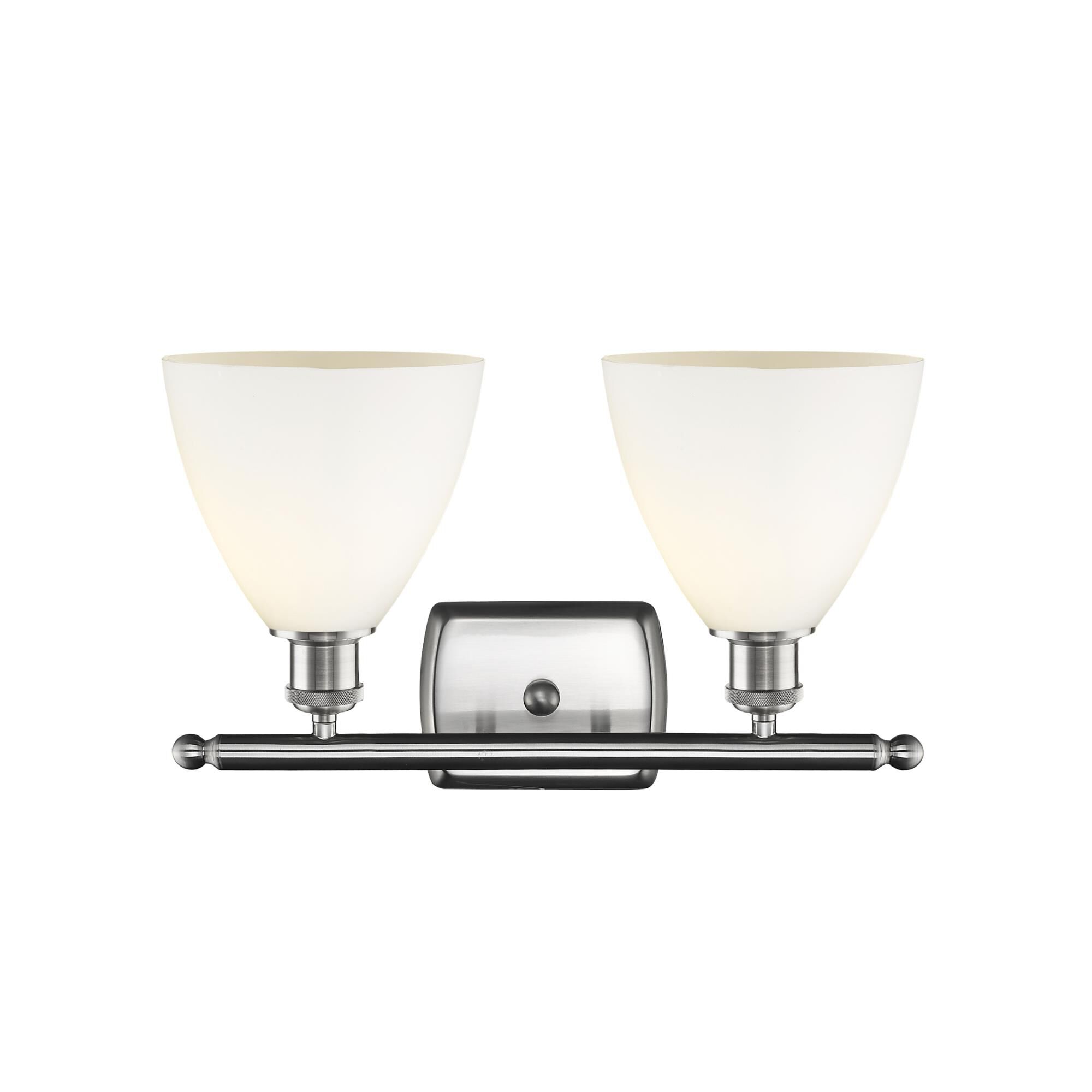 Bruno Marashlian Ballston Dome 18 Inch 2 Light Bath Vanity Light by Innovations Lighting