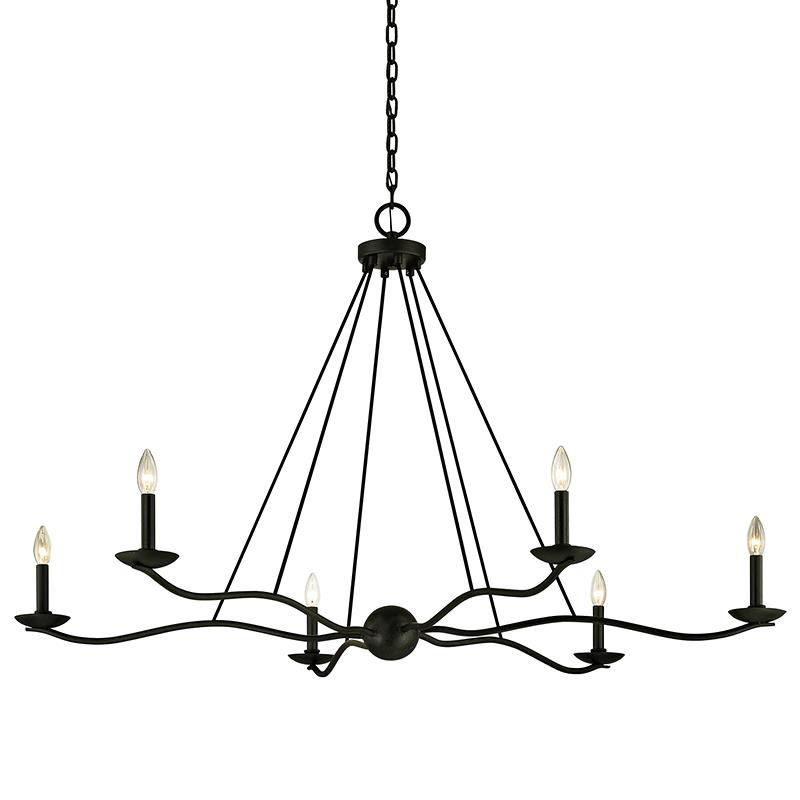 Sawyer 53.5 Inch Chandelier by Troy Lighting
