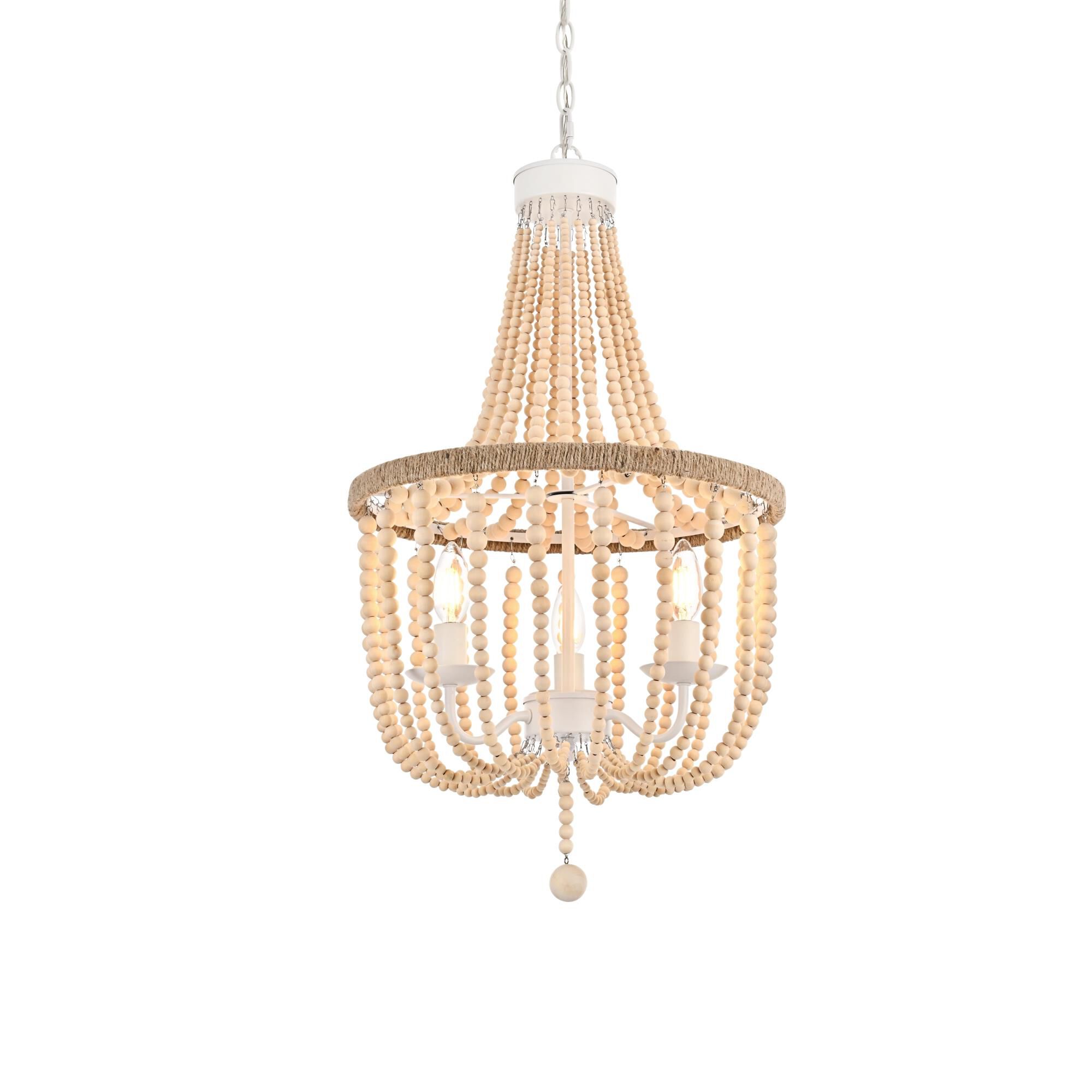 Jolie 16 Inch Large Pendant by Elegant Lighting