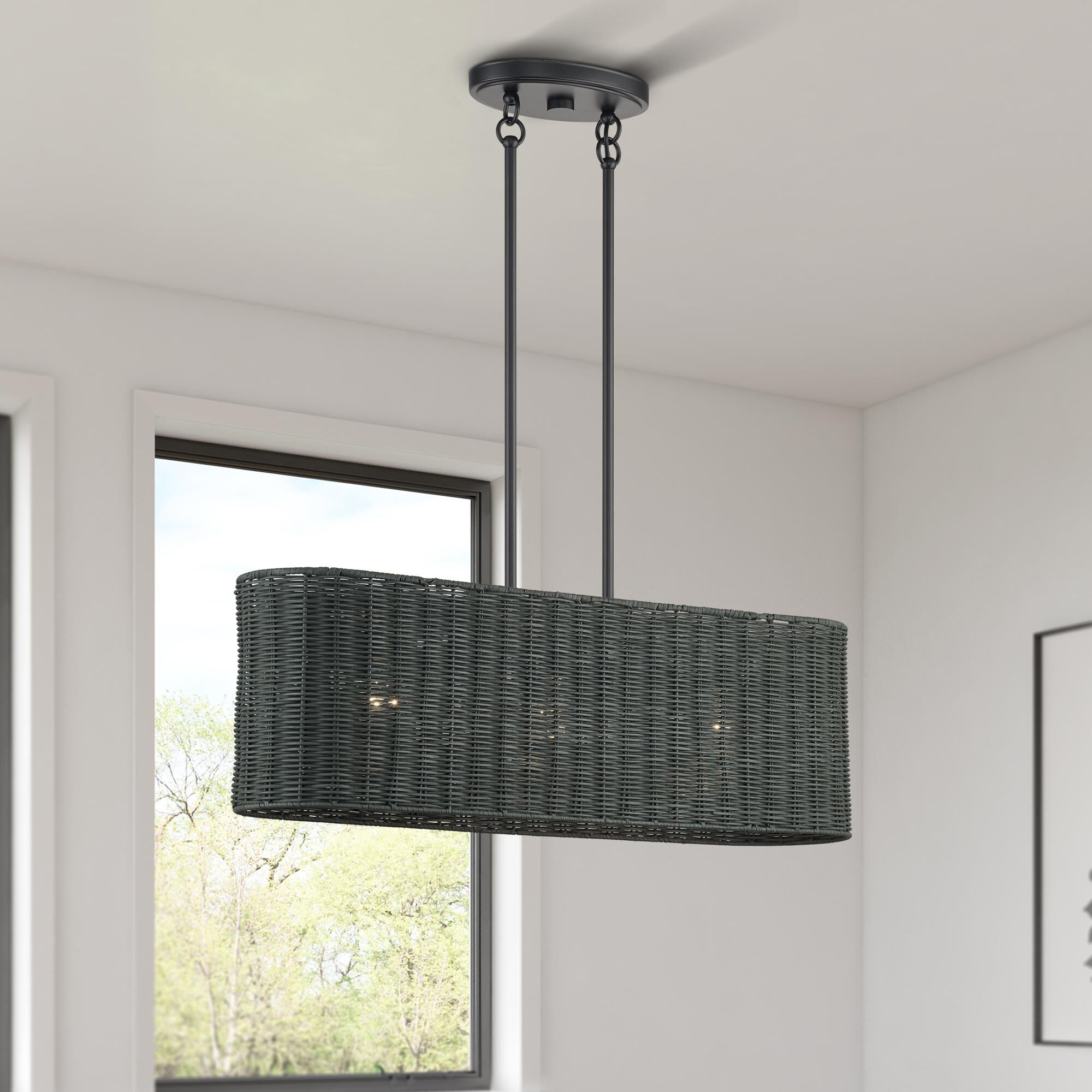 Weavington 30 Inch Linear Suspension Light by Livex Lighting