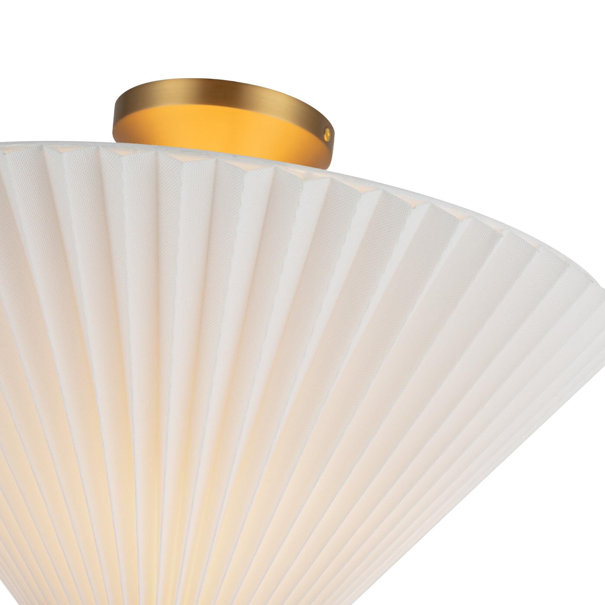 Peyton Fox Bridgette 16 Inch Semi Flush Mount,