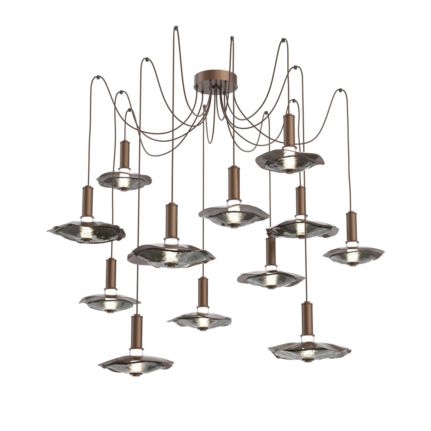 Levi Wilson Cumulus 72 Inch Multi Light Pendant by Hammerton Studio
