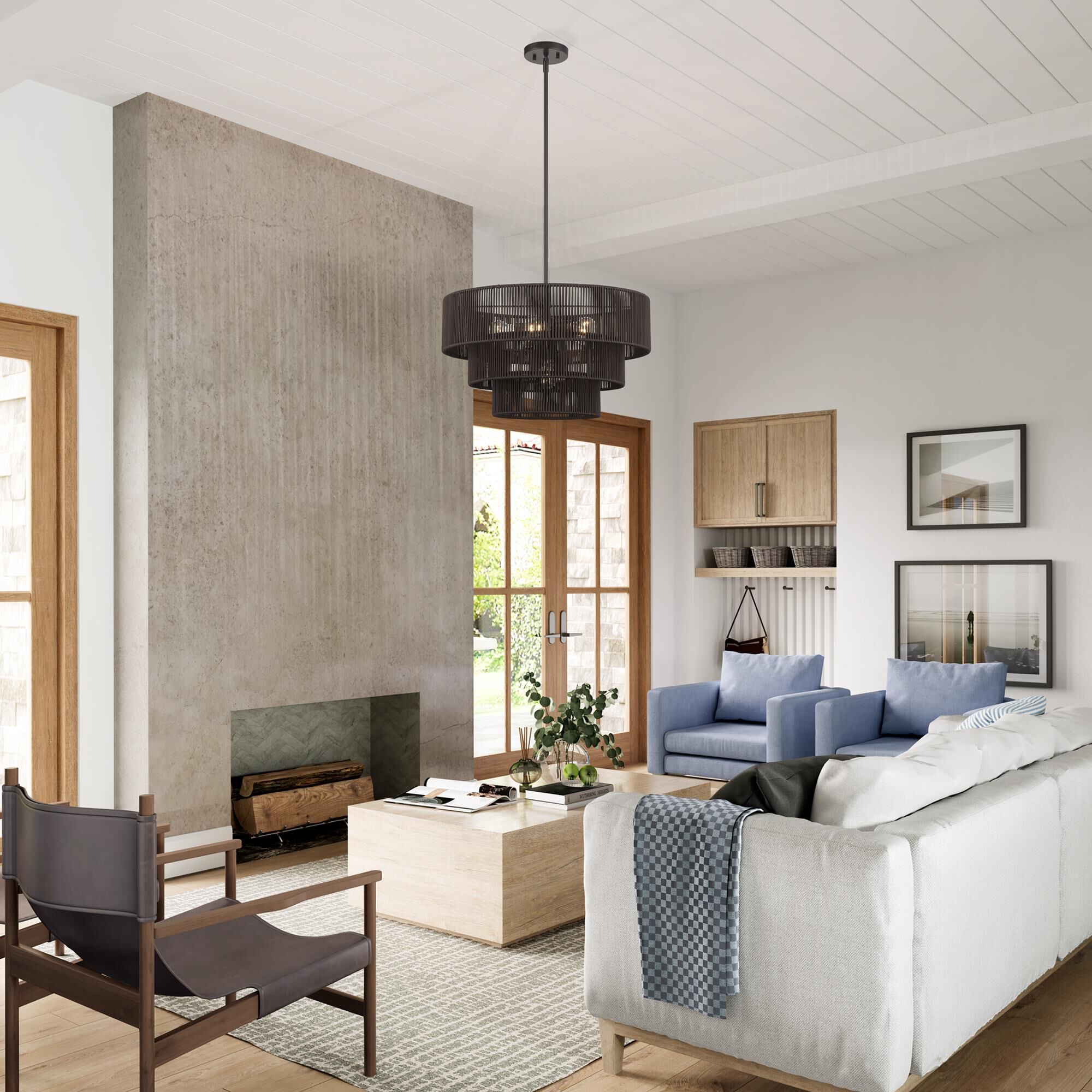 Acordia 23 Inch Large Pendant by Livex Lighting