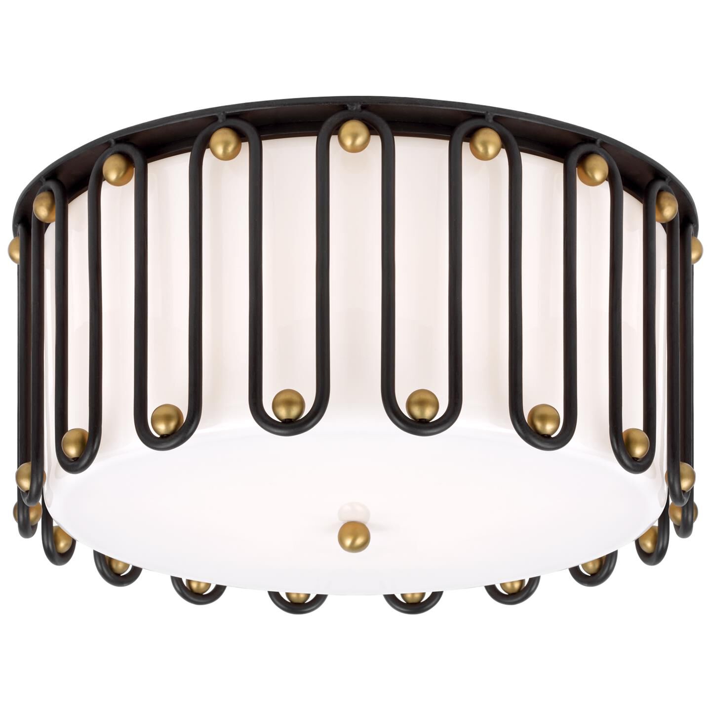 AERIN Molene 18 Inch 4 Light Flush Mount by Visual Comfort Signature Collection