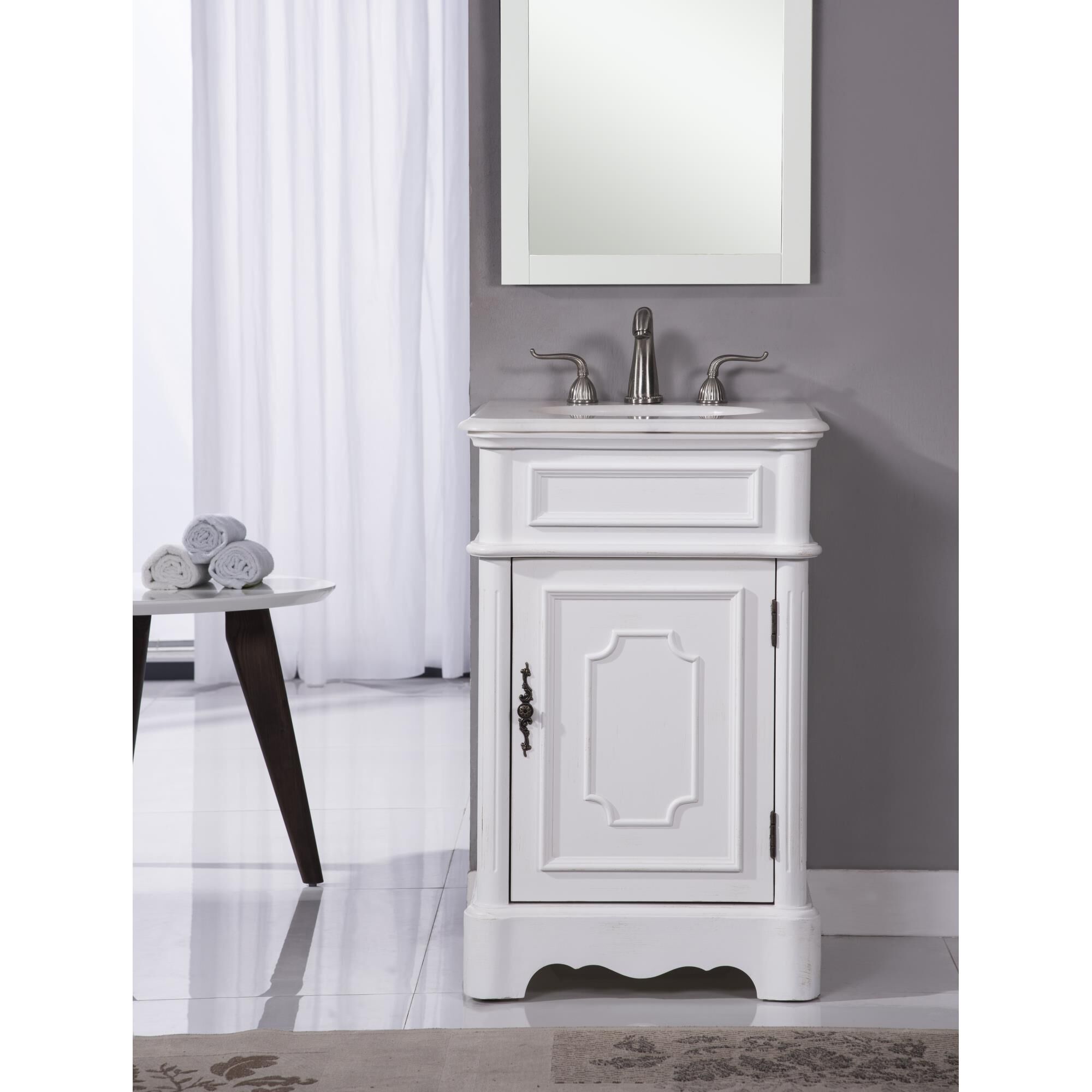Retro Bath Vanity by Elegant Decor