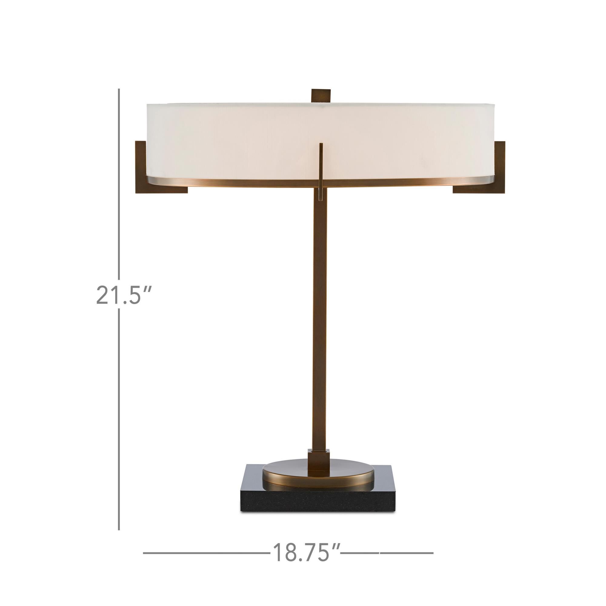 Jacobi Table Lamp by Currey and Company
