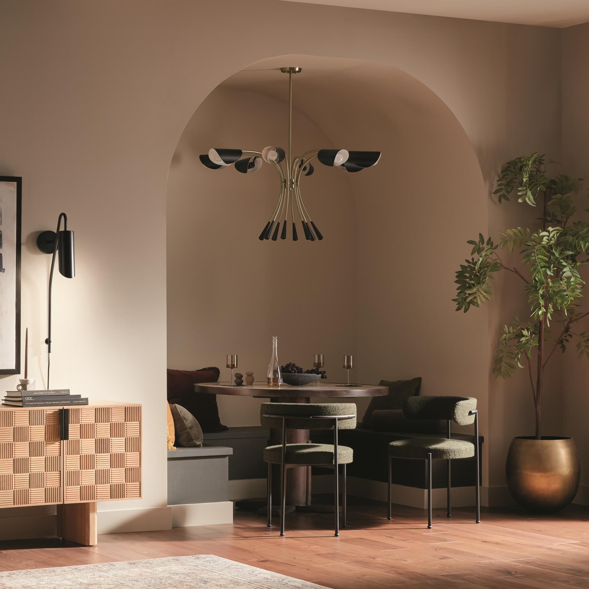 Arcus 45 Inch 8 Light Chandelier by Kichler Lighting