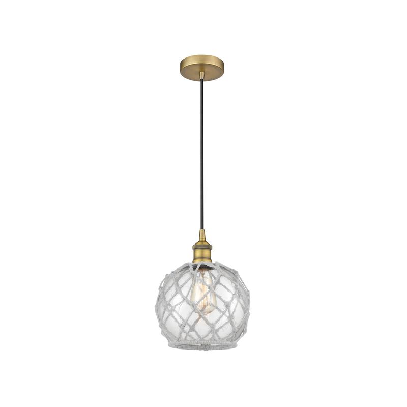Innovations Lighting Bruno Marashlian Farmhouse Rope 8 Inch Mini Pendant