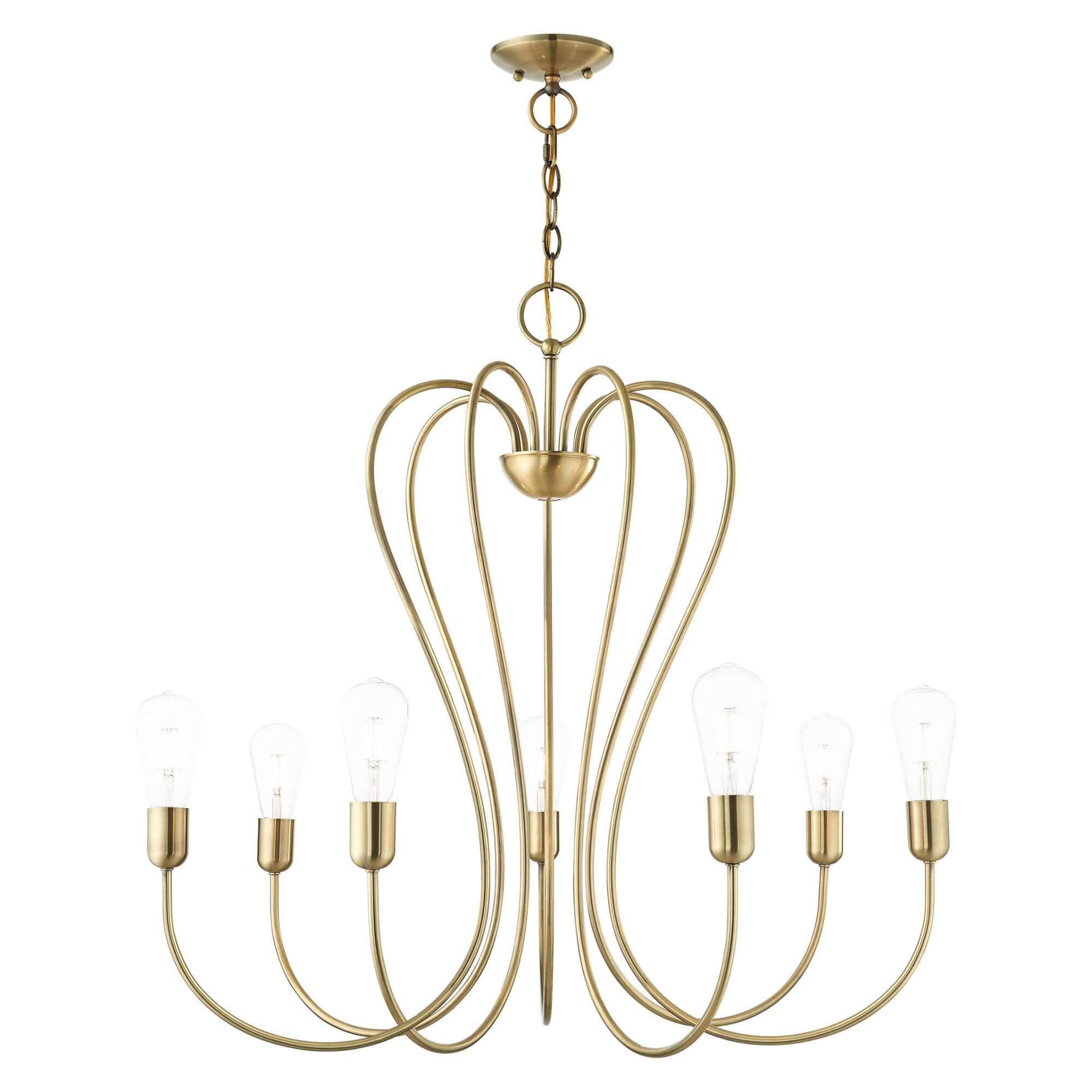 Shown in Antique Brass finish