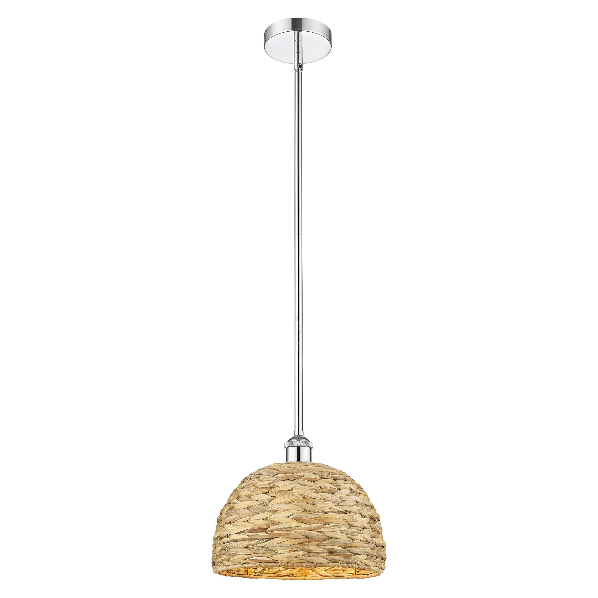Shown in Polished Chrome finish and Natural shade