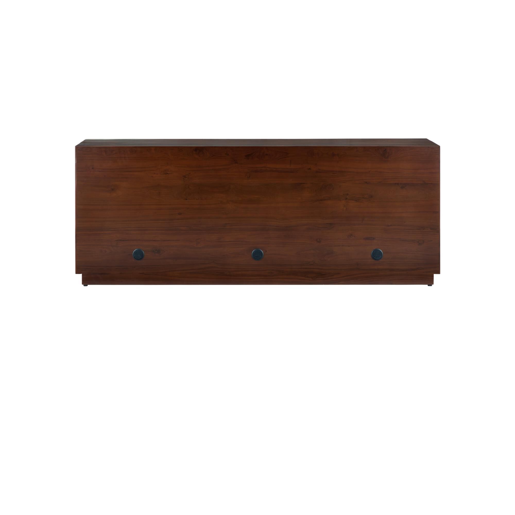 Shown in Walnut and Antique Brass finish
