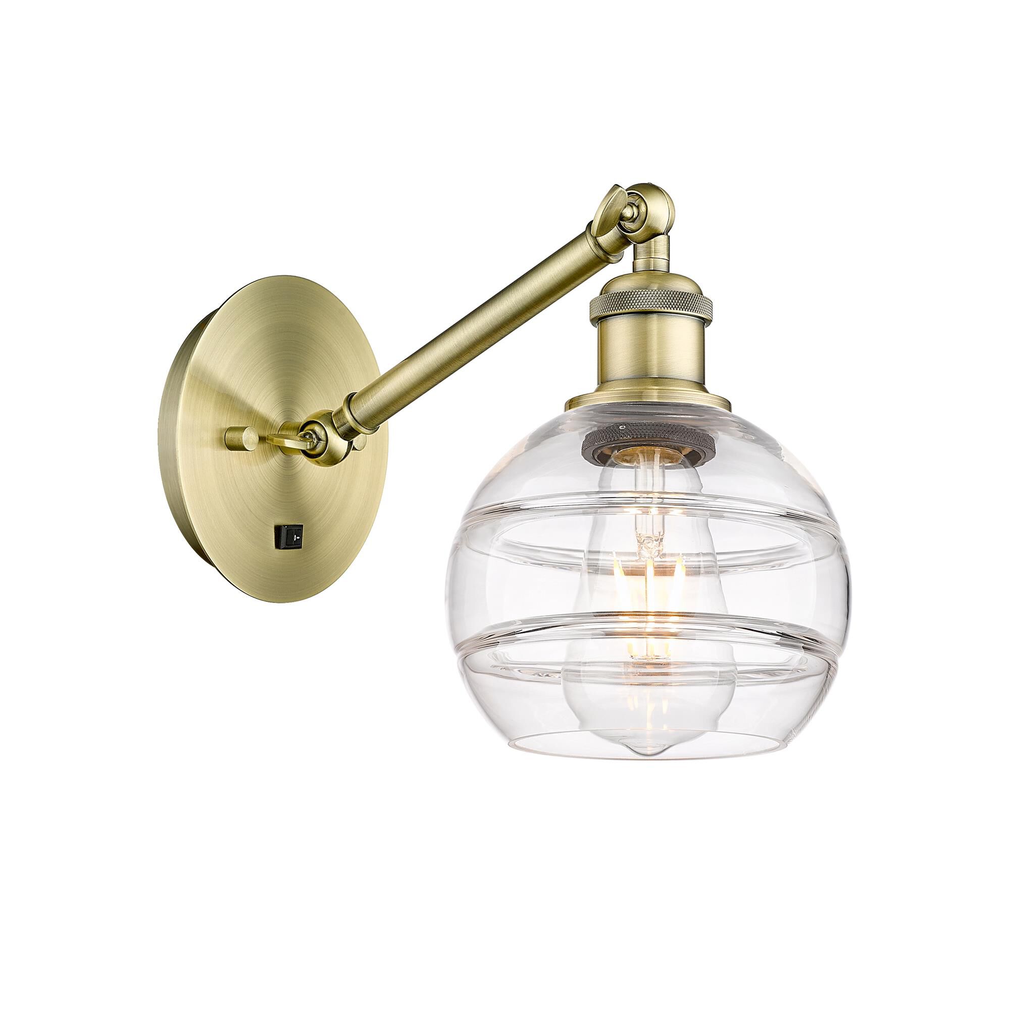 Bruno Marashlian Rochester 6 Inch Wall Swing Lamp by Innovations Lighting