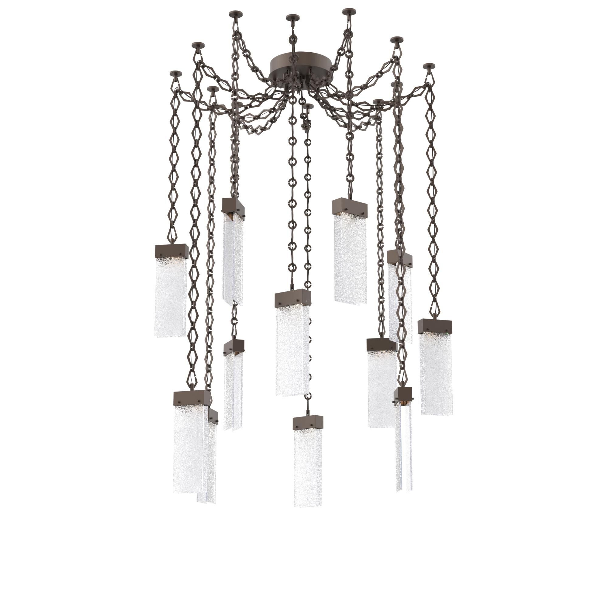 Levi Wilson Parallel 13 Inch Multi Pendant Light by Hammerton Studio