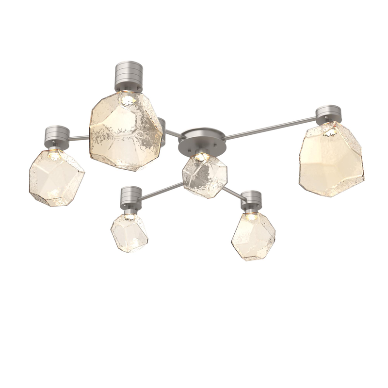 Levi Wilson Gem 38 Inch Semi Flush Mount by Hammerton Studio