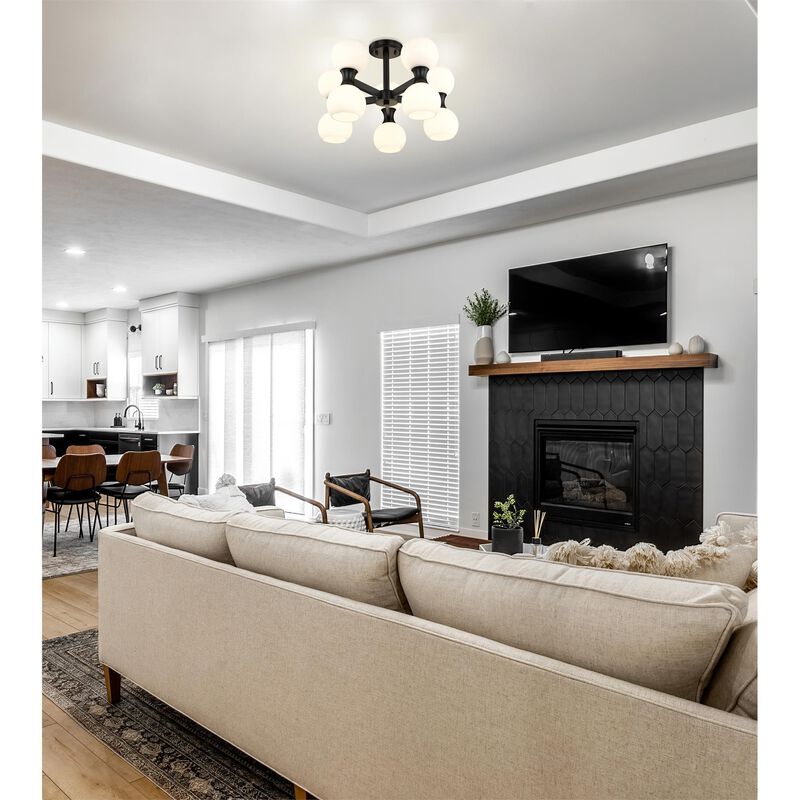Artemis 21 Inch 10 Light Semi Flush Mount by Z-Lite