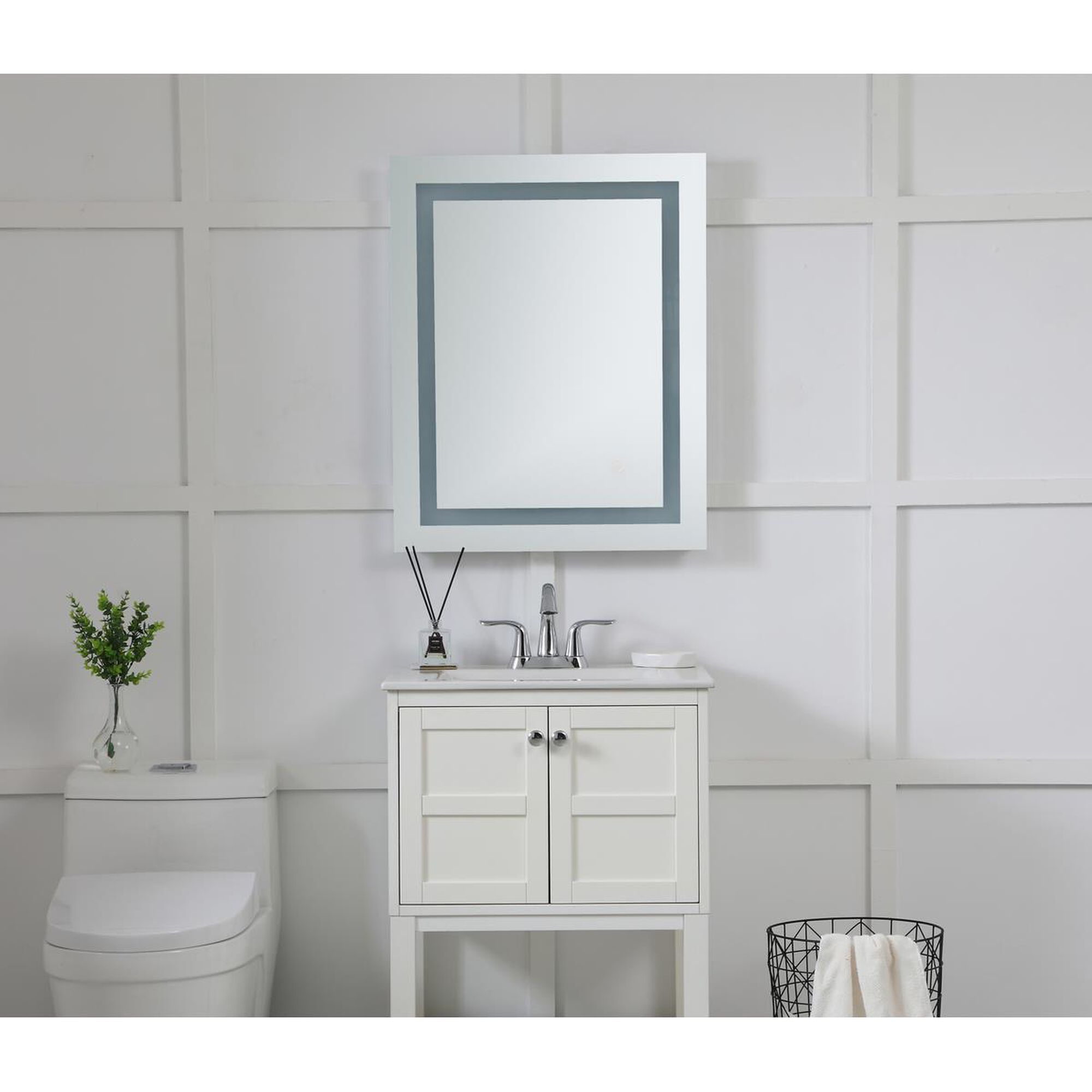 Nova 30 Inch LED Lighted Mirror,