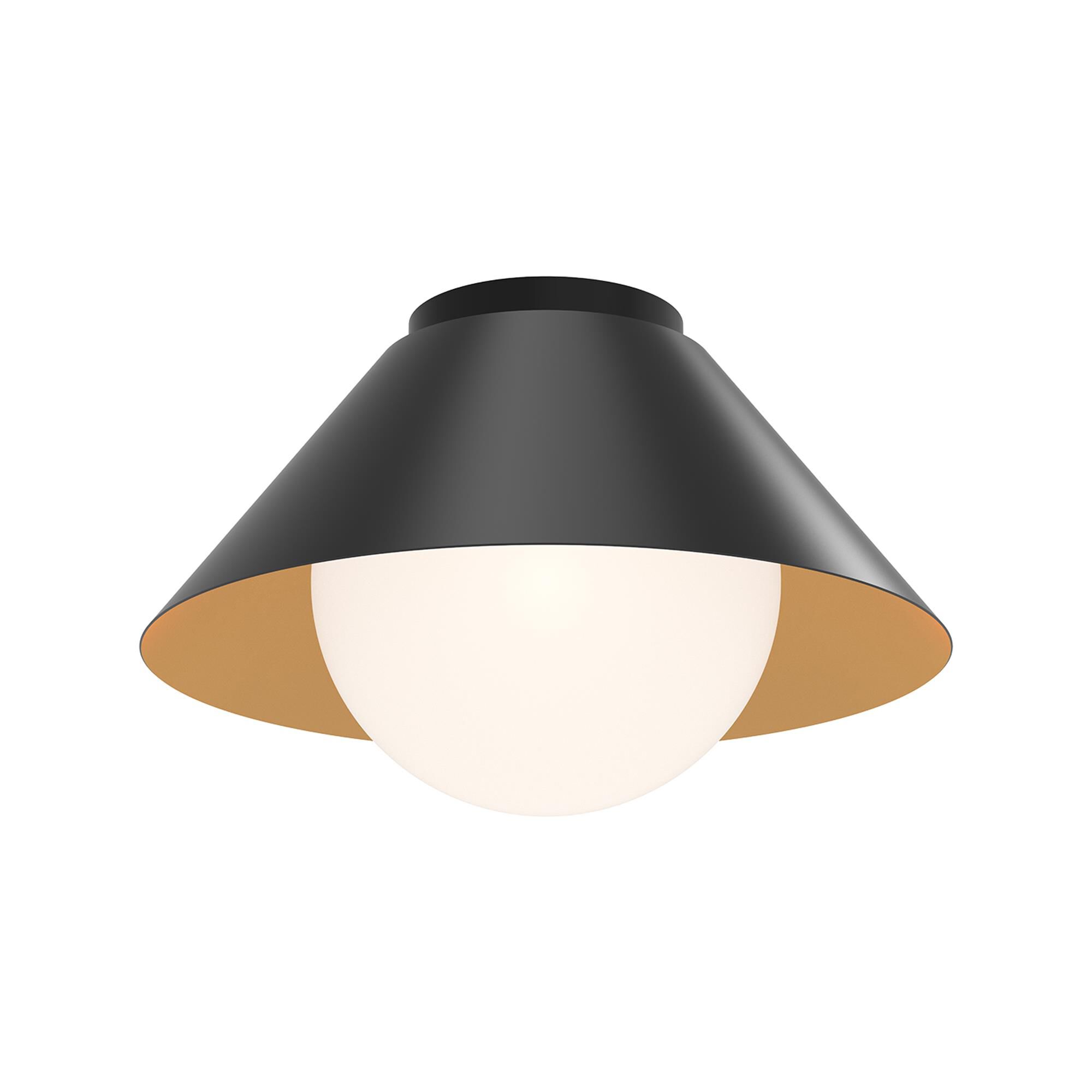 Shown in Matte Black/Opal Glass finish
