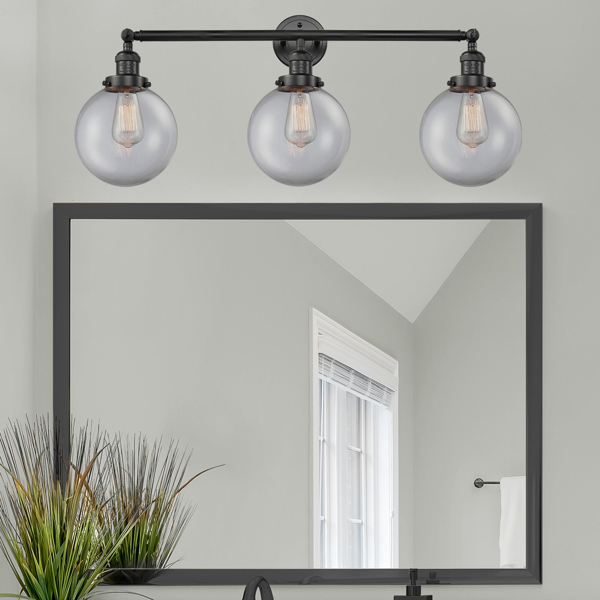 Bruno Marashlian Large Beacon 32 Inch 3 Light Bath Vanity Light by Innovations Lighting