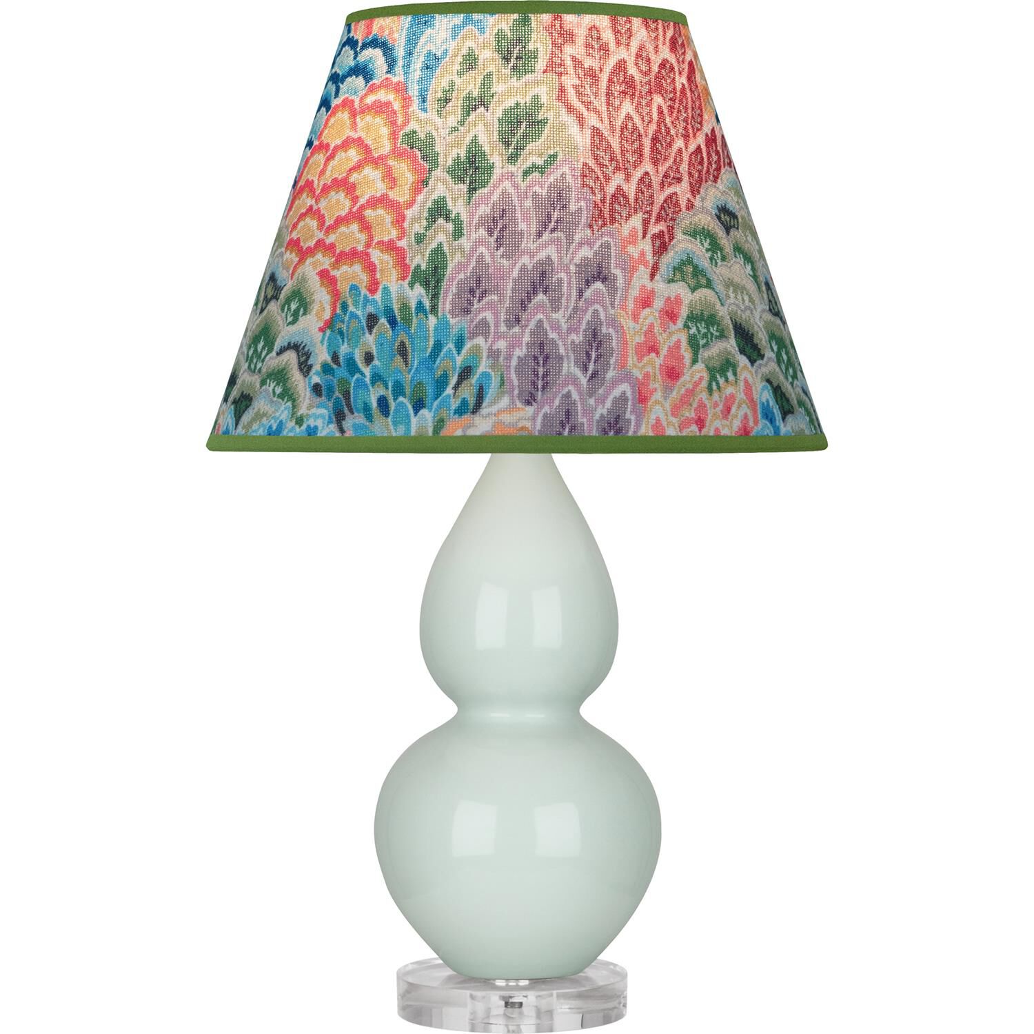 Small Double Gourd 23 Inch Table Lamp by Robert Abbey