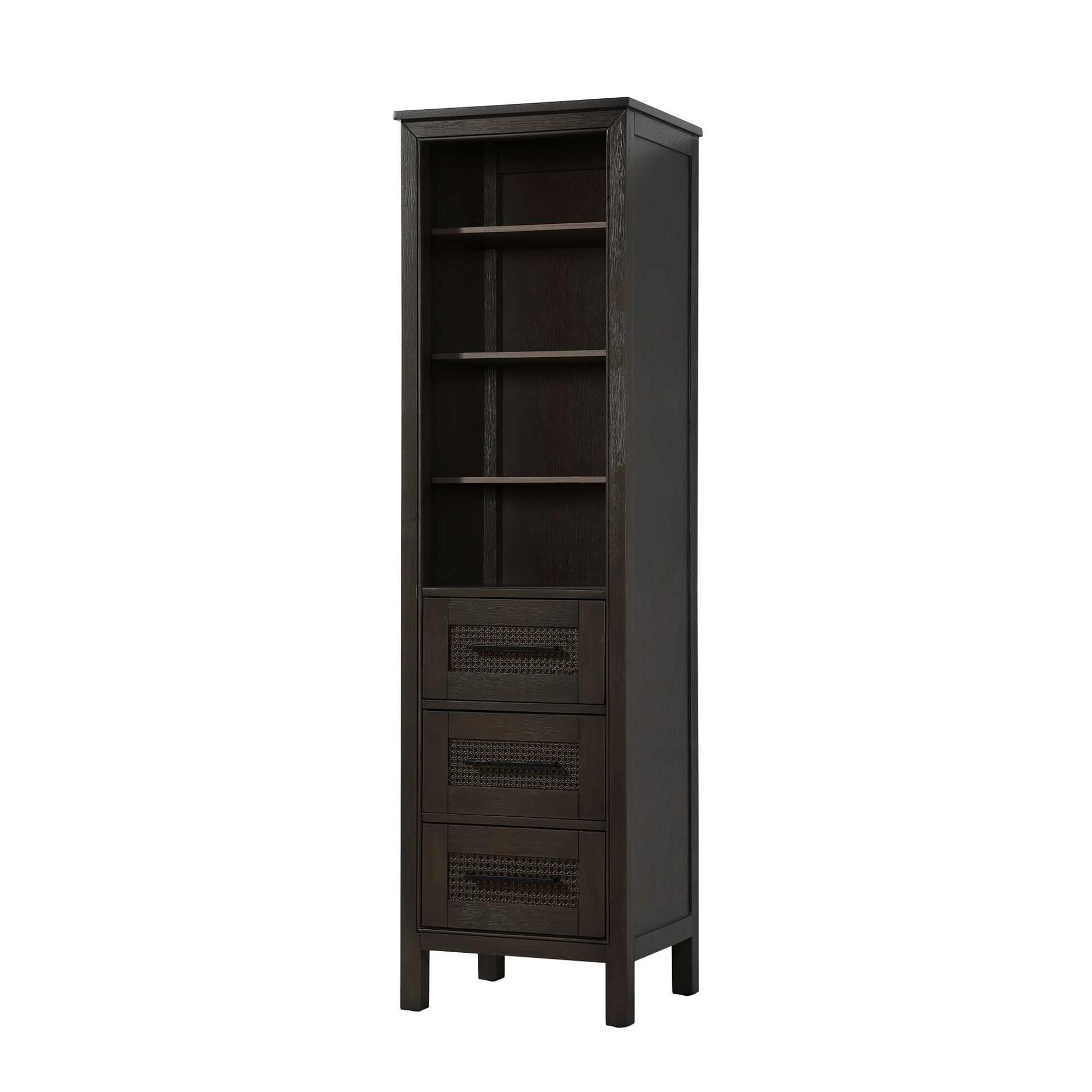 Shown in Chocolate Oak finish