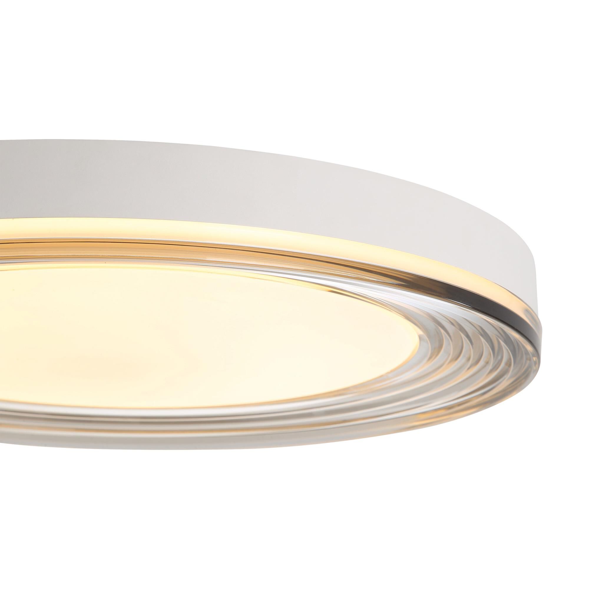 Ondulada 20 Inch Flush Mount by Golden Lighting