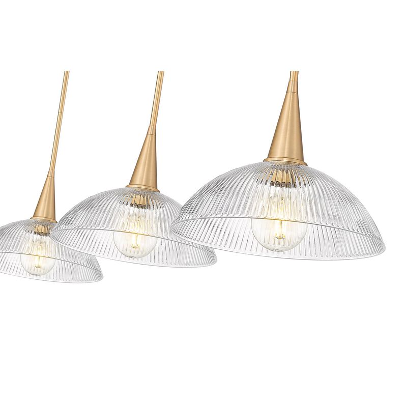 Lunelle Medium Linear Chandelier by Z-Lite
