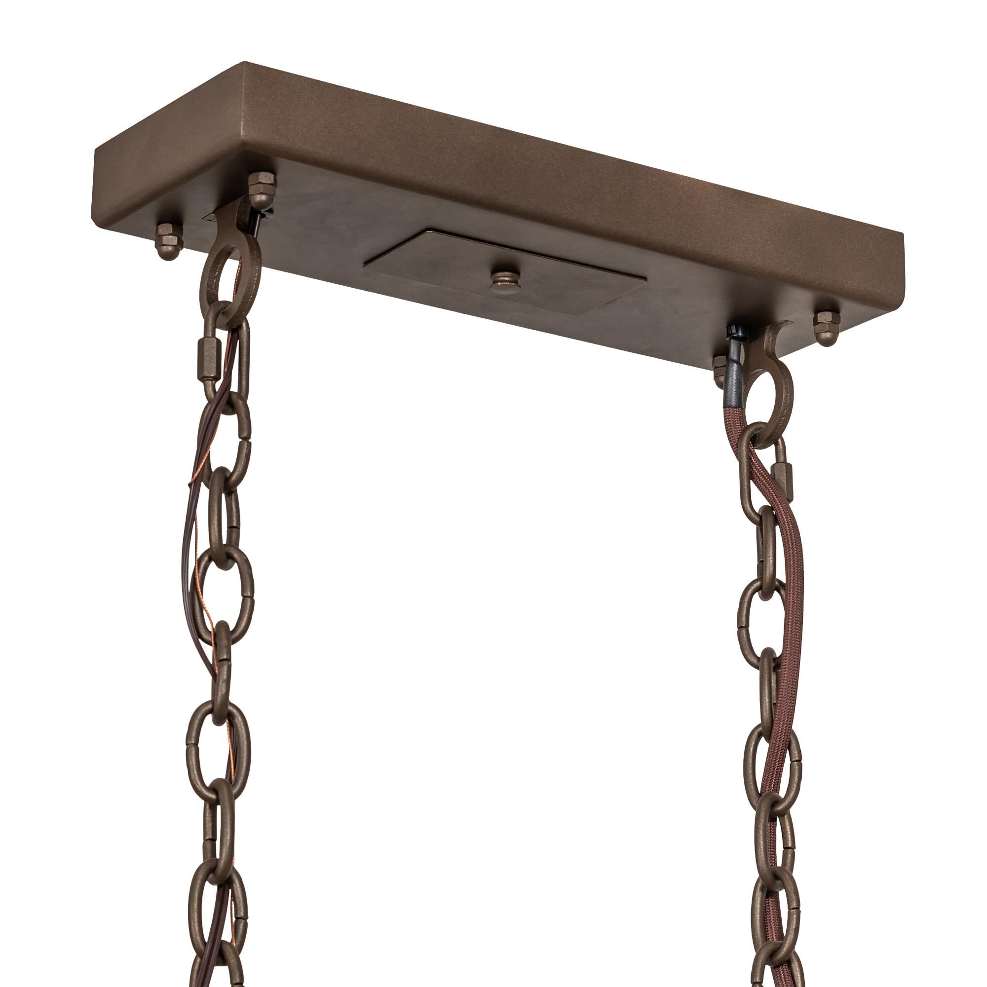 Dante 72 Inch 16 Light Linear Suspension Light by Meyda Lighting