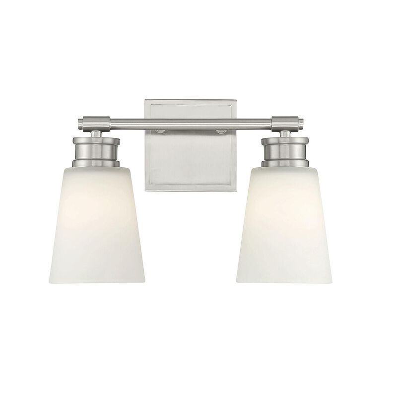 14 Inch 2 Light LED Bath Vanity Light by Meridian Lighting