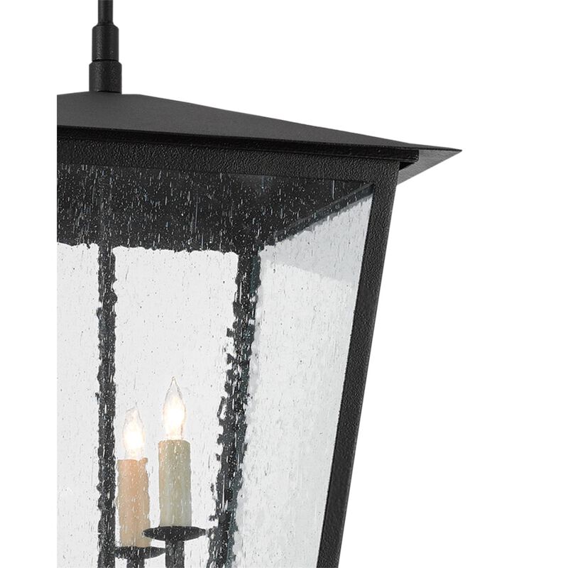 Bening Medium Outdoor Hanging Lantern by Currey & Company