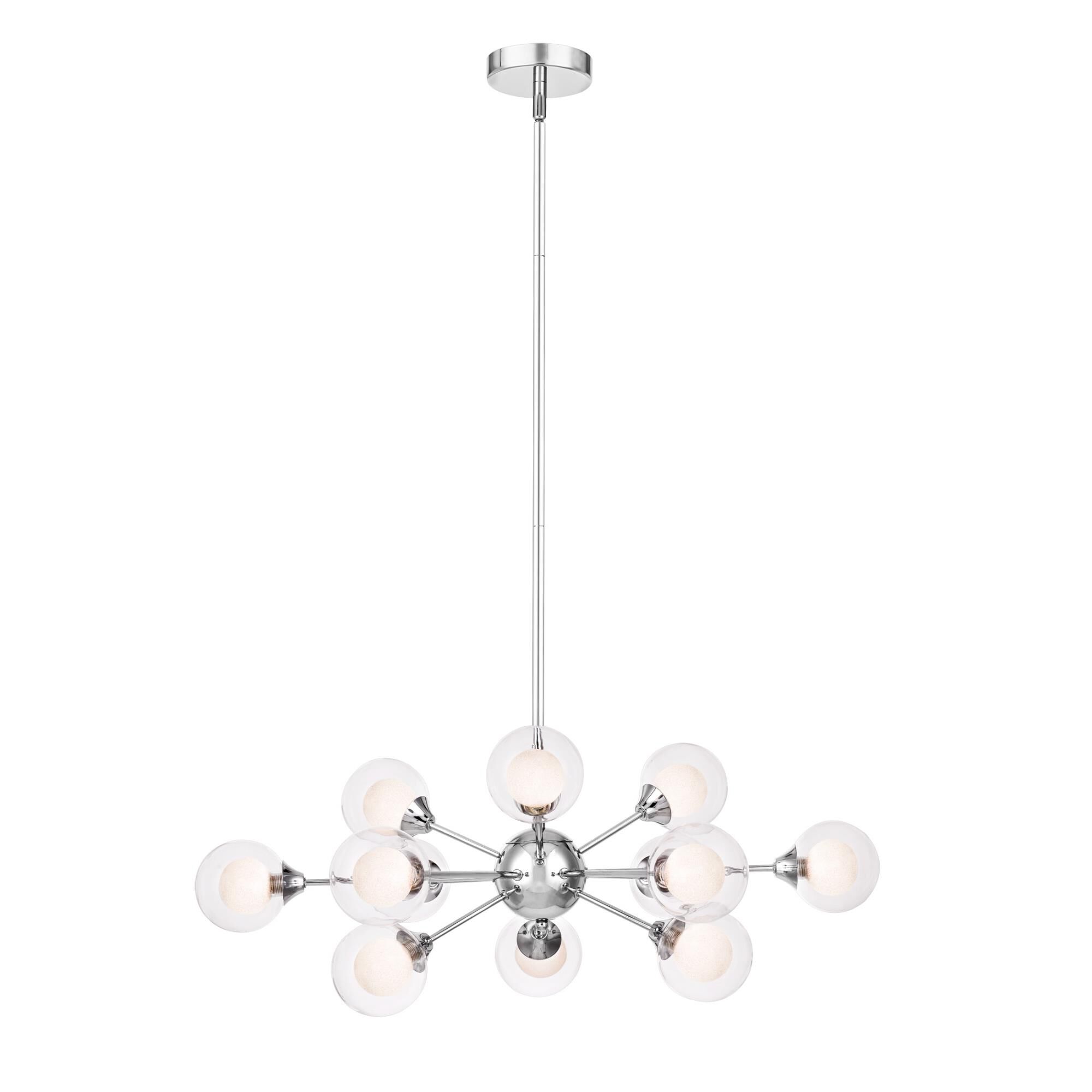 Platinum Collection Spellbound 29 Inch 12 Light Chandelier by Quoizel
