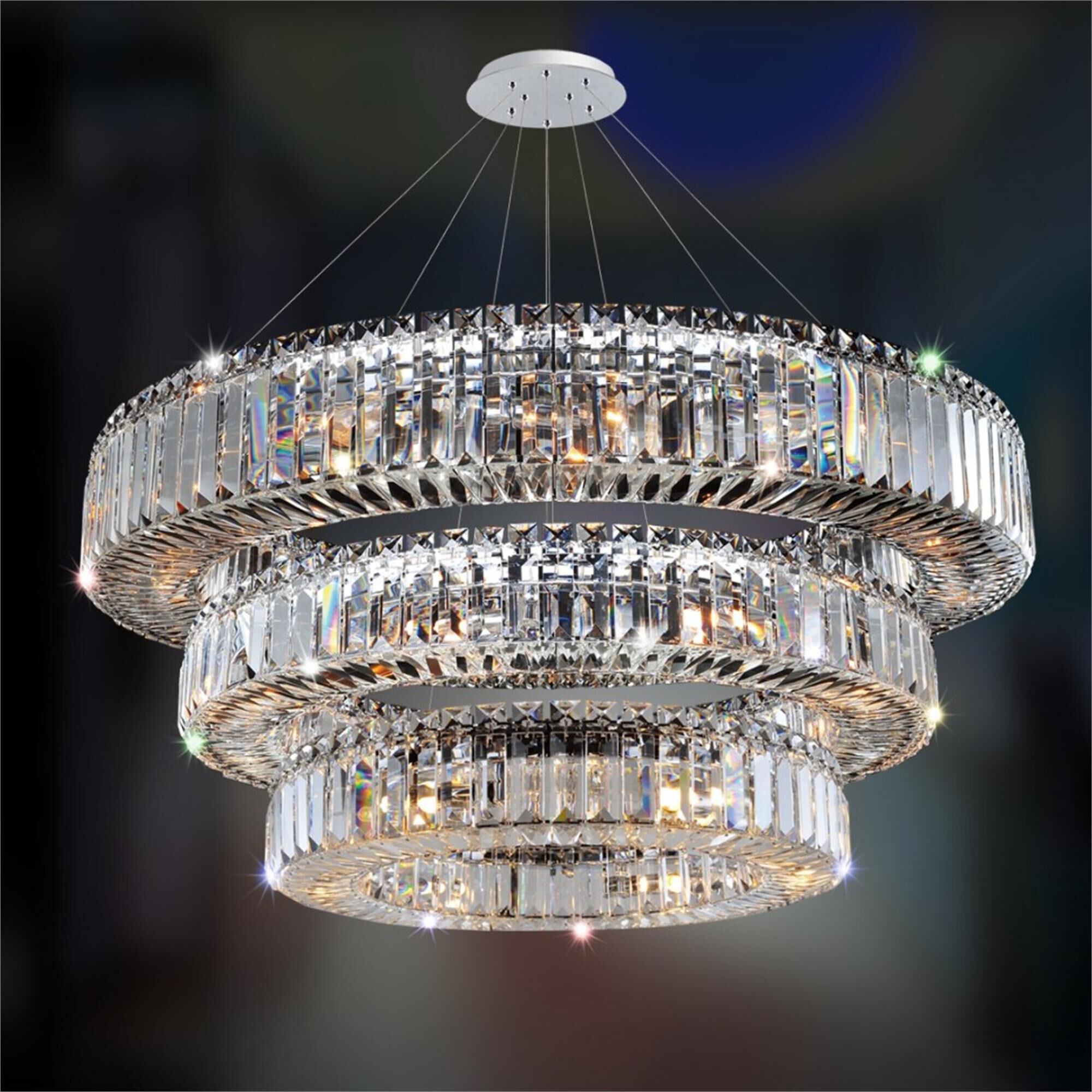 Rondelle 47 Inch Pendant Light,