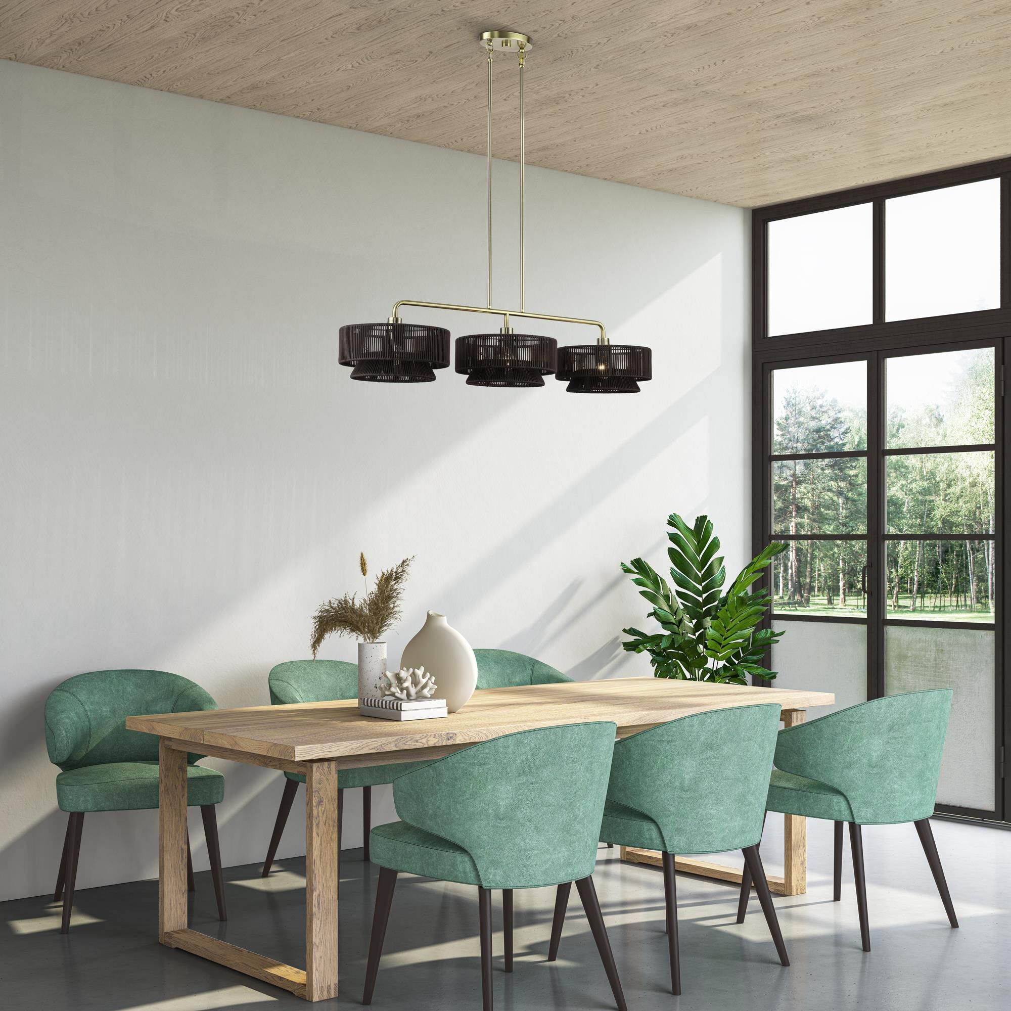 Florell 47 Inch Linear Suspension Light by Livex Lighting