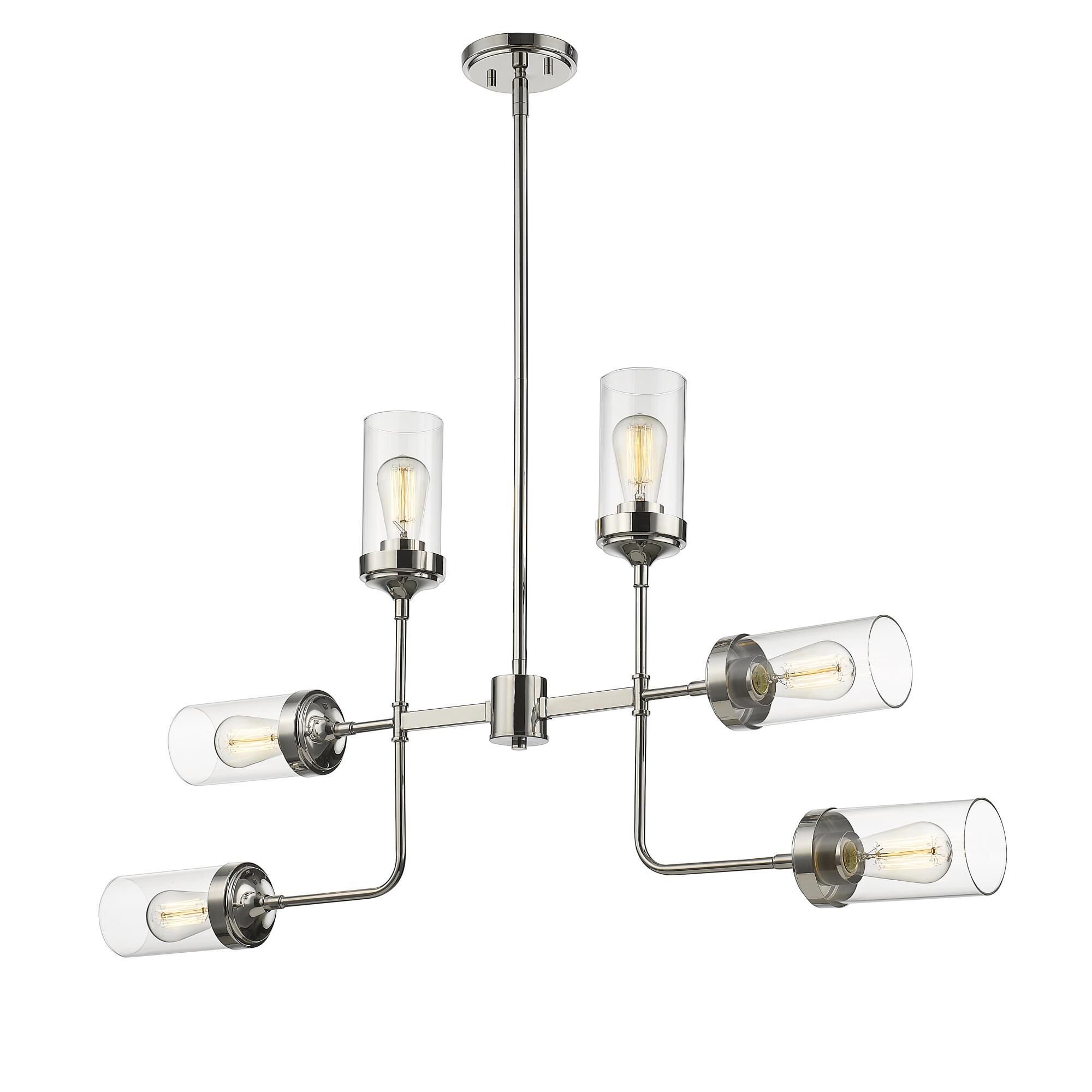 Calliope 41 Inch 6 Light Chandelier by Z-Lite
